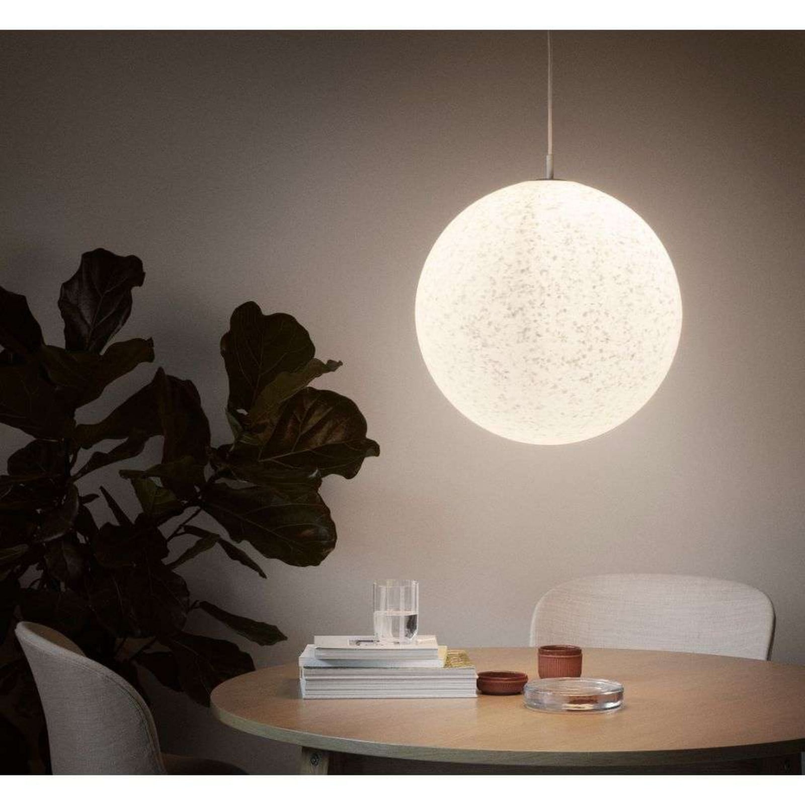 Pix Pendelleuchte Ø45 White Normann Copenhagen - Wohnzimmer - Kunststoff