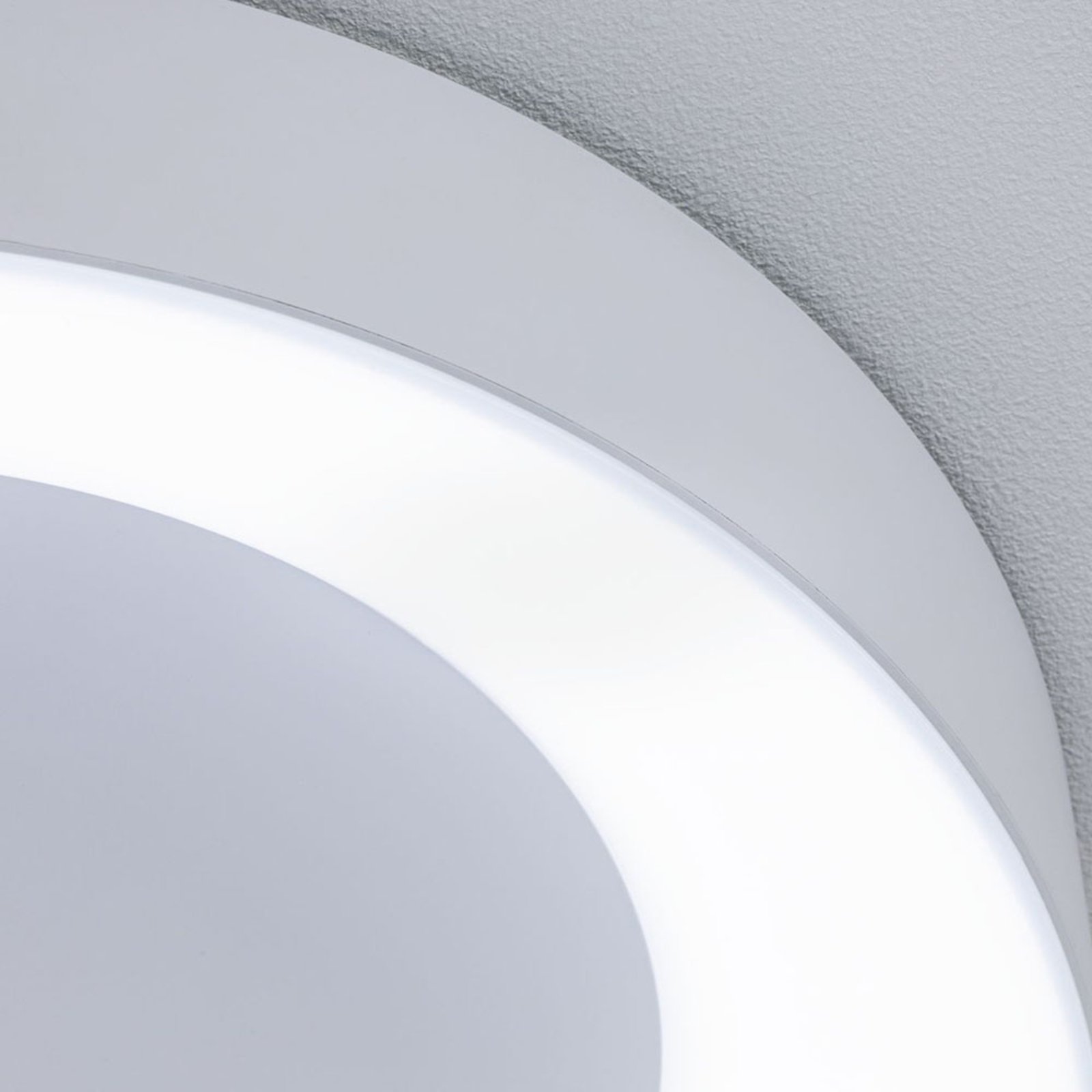 Casca LED ceiling light IP44 2100lm white/white - Paulmann