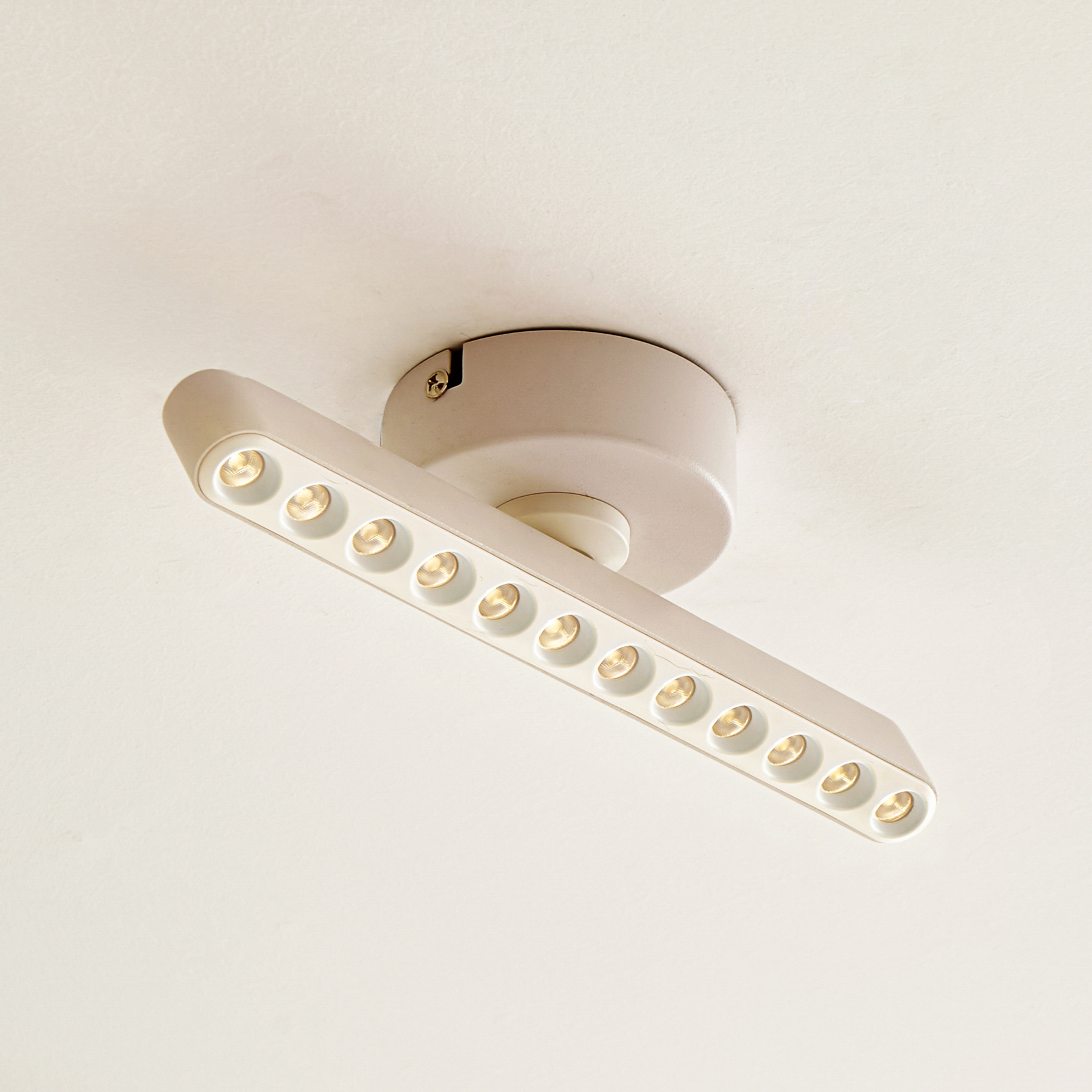 Faretto LED Lindby Eldrin, bianco, a 1 luce, punti luce