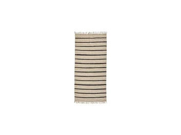 Sima Teppich 200x90 Black/Natural - House Doctor