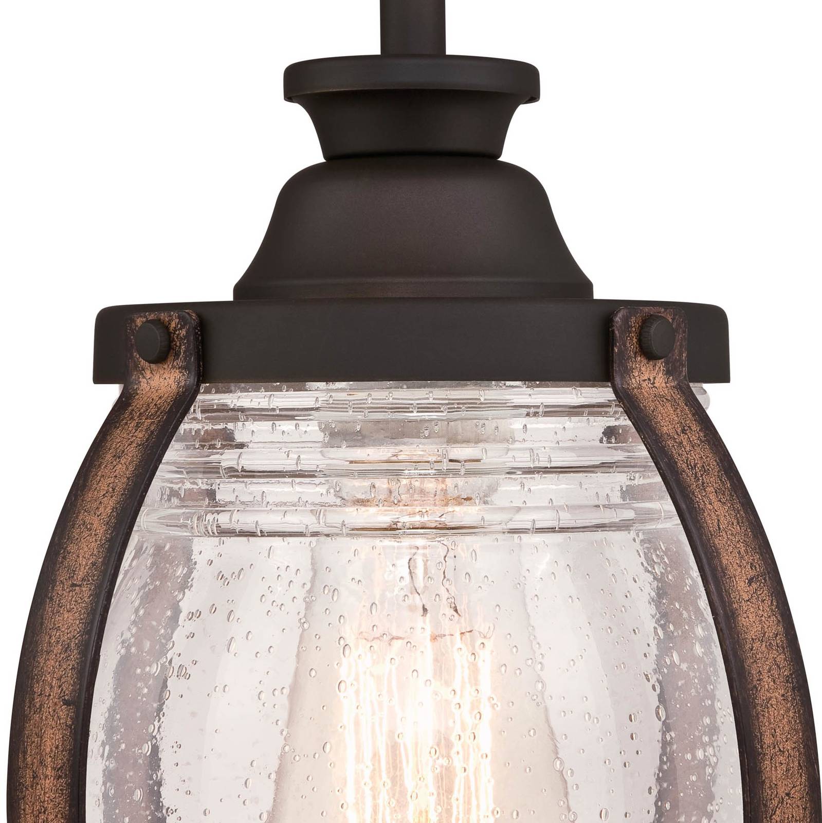 Westinghouse Canyon függő lámpa antik üveggel