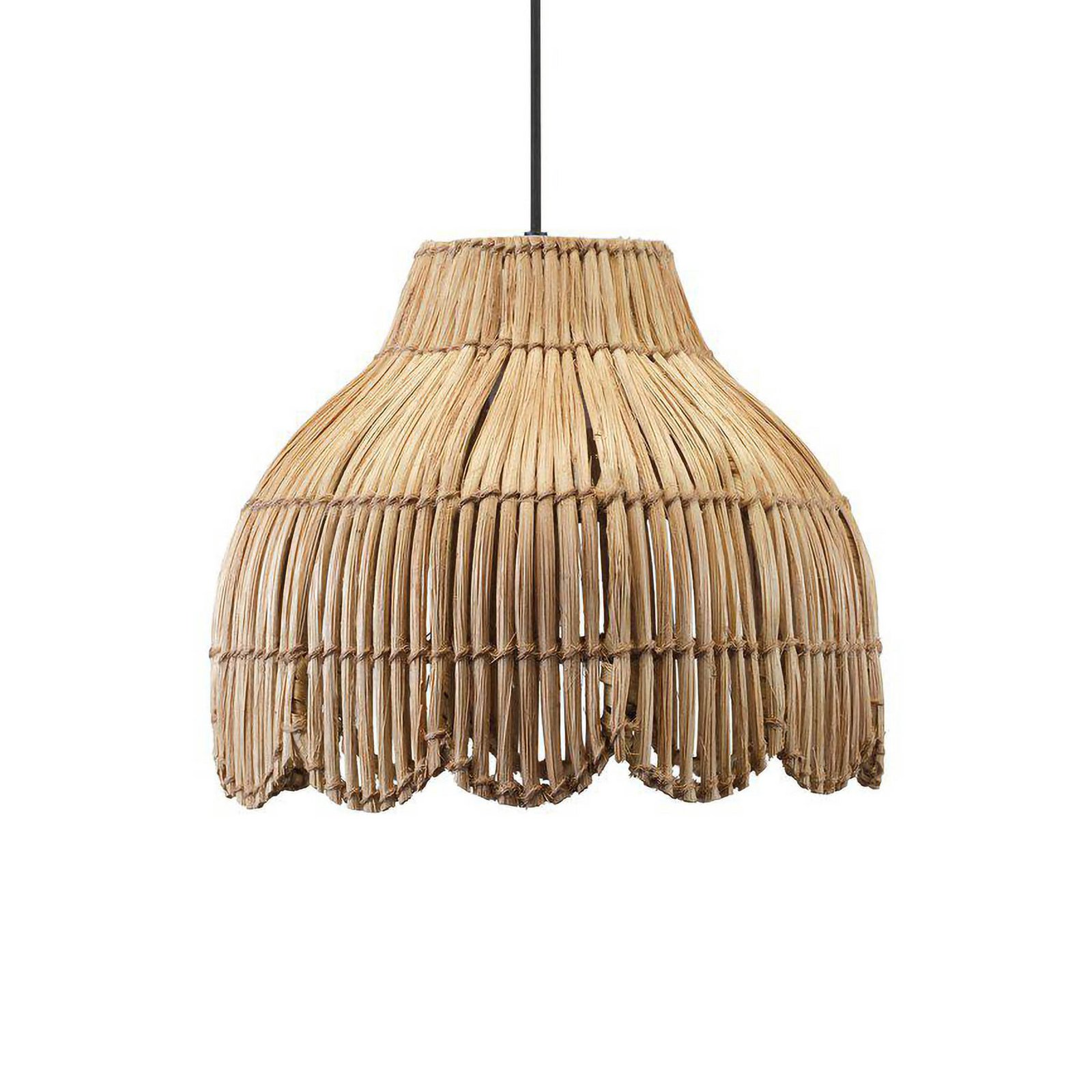 PR Home Pia pendant light made of natural fibre