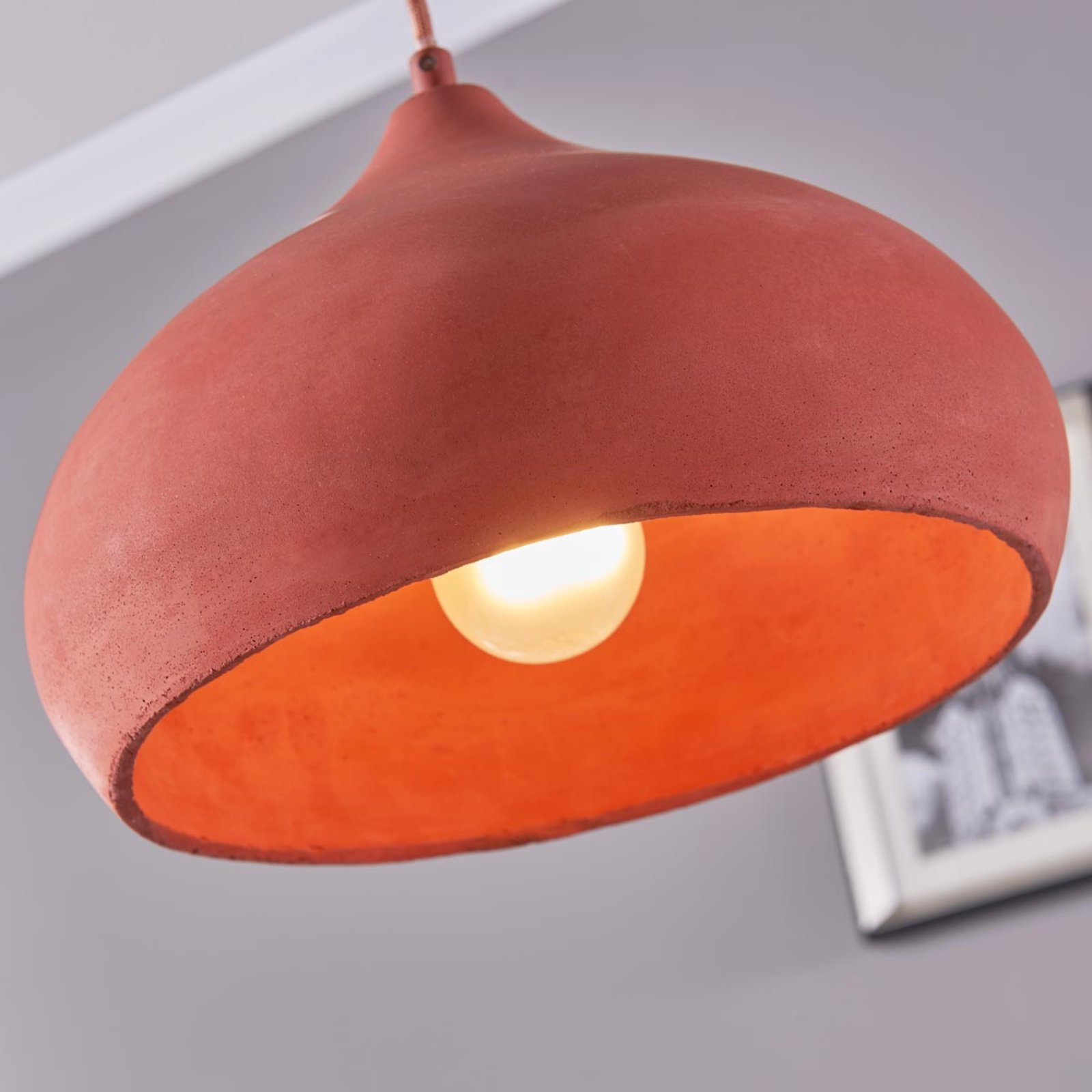 Fiona Pendelleuchte Terracotta - Lindby