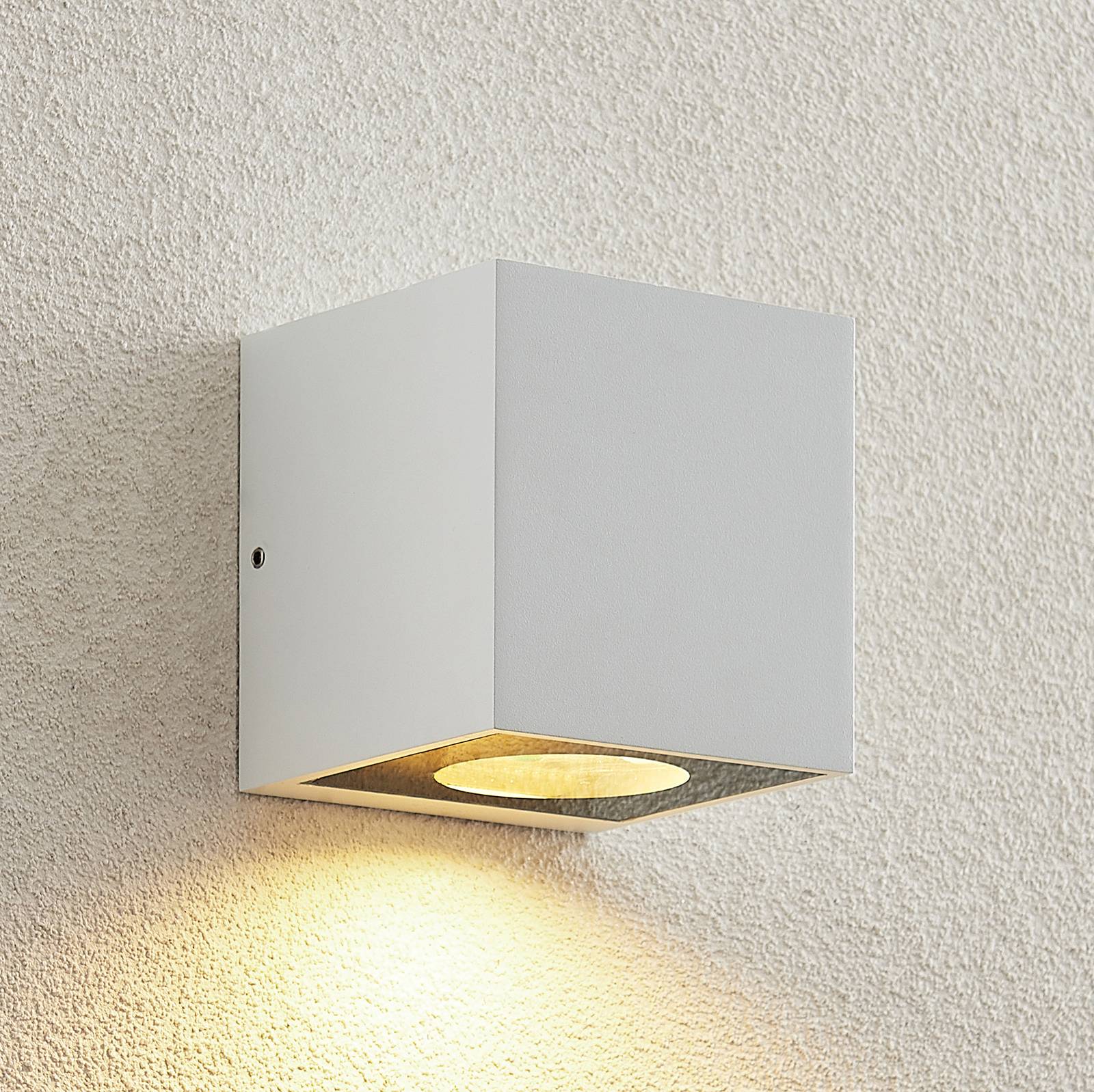 Arcchio Tassnim vägglampa för utomhusbruk vit 1-lampa
