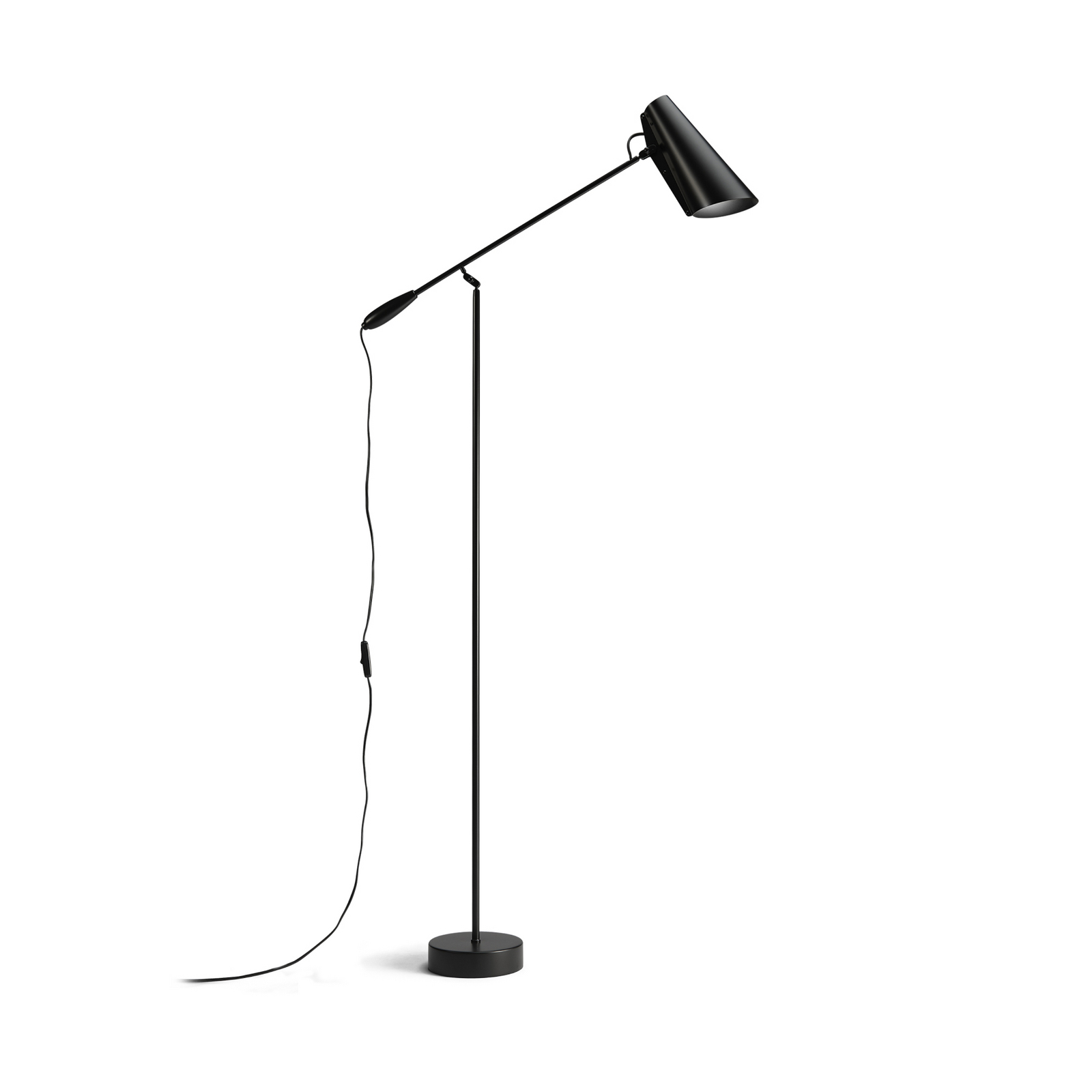 Northern Birdy põrandalamp musta värvi