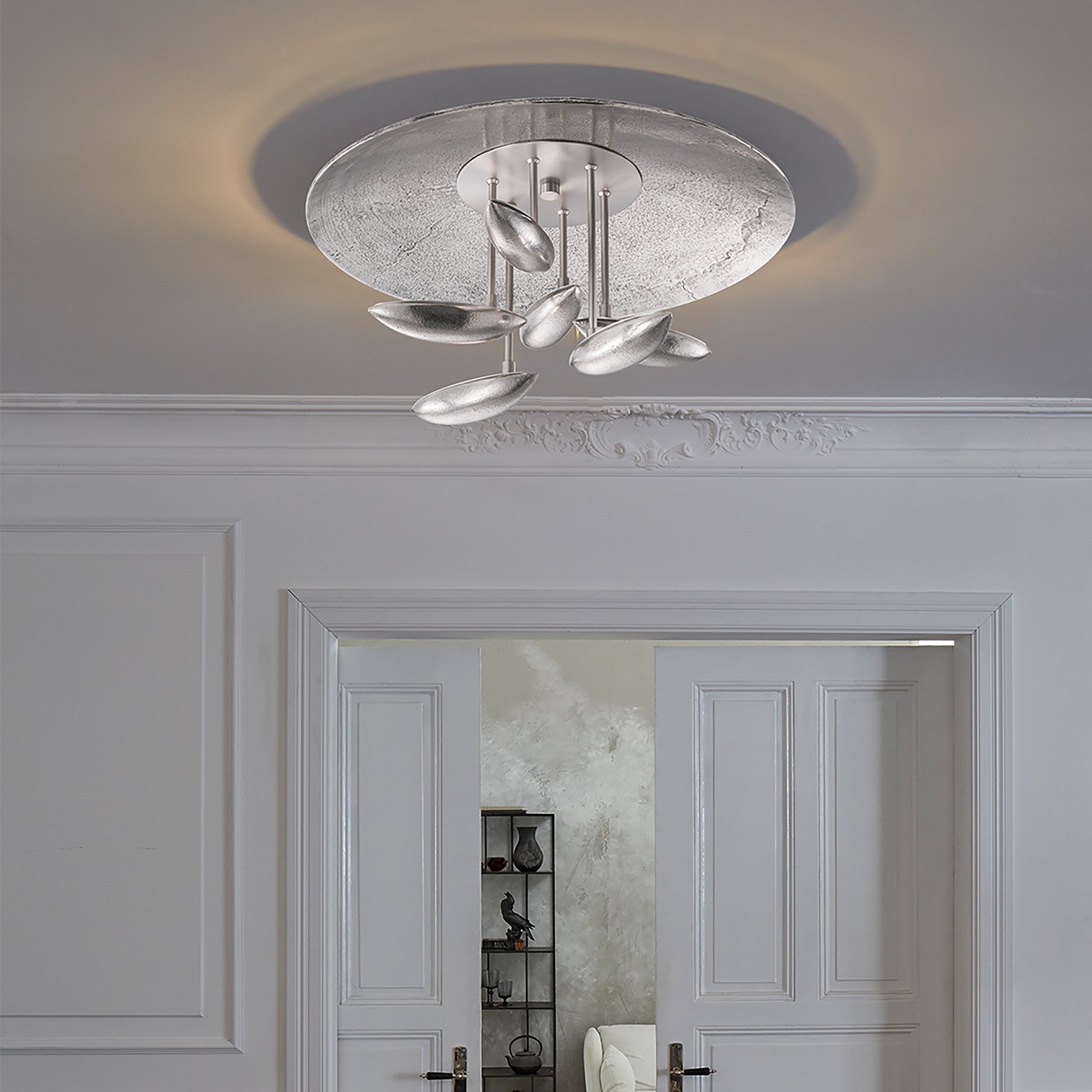 Light colour adjustable LED ceiling lamp Forla Ø 50