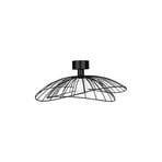 Ray 60 Applique da Parete/Plafoniera Nero - Globen Lighting