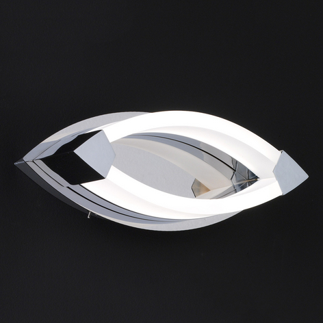 Vannes - LED-Wandleuchte in Chrom