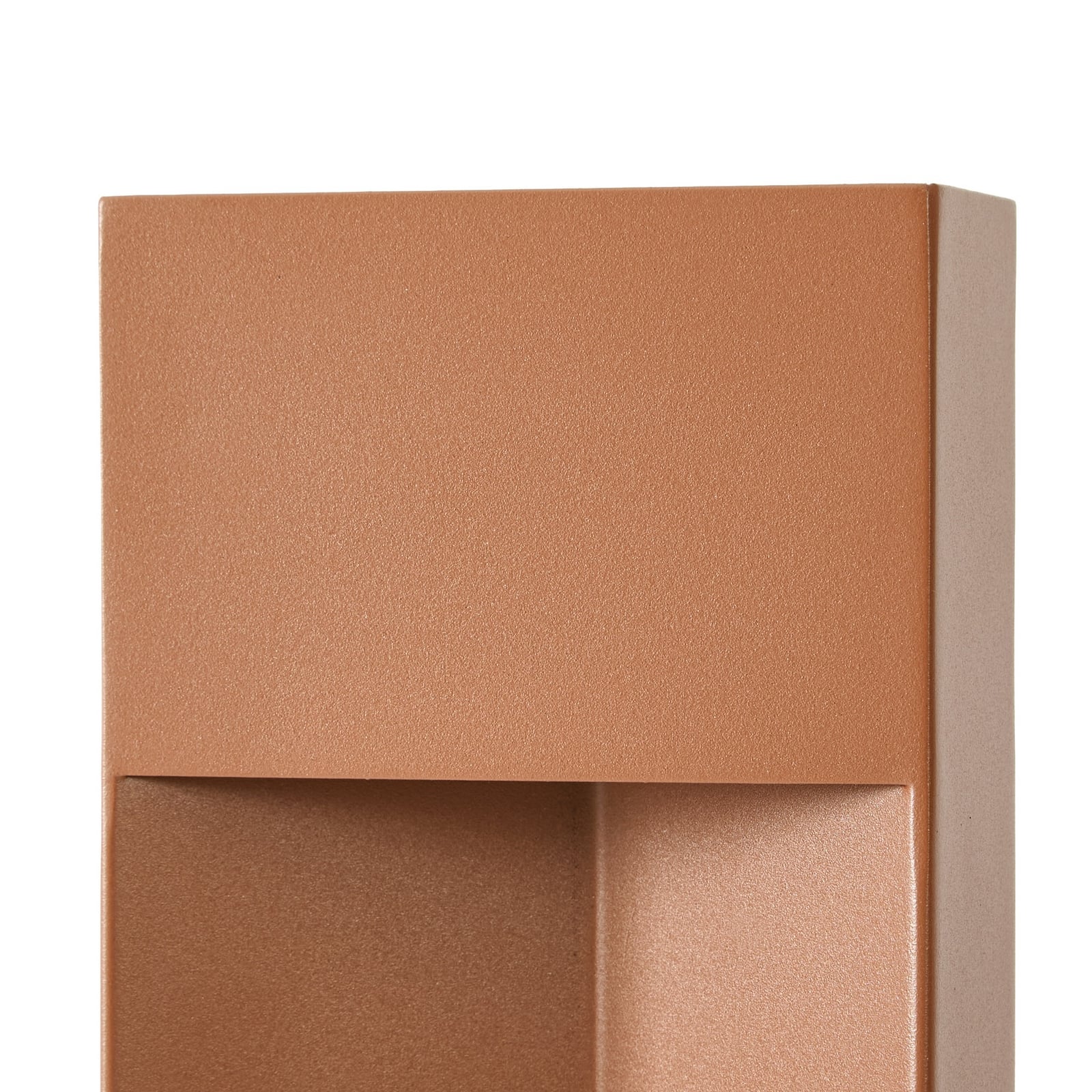 Lucande Kaholo LED ösvény világítás, barna, 90 cm, IP44