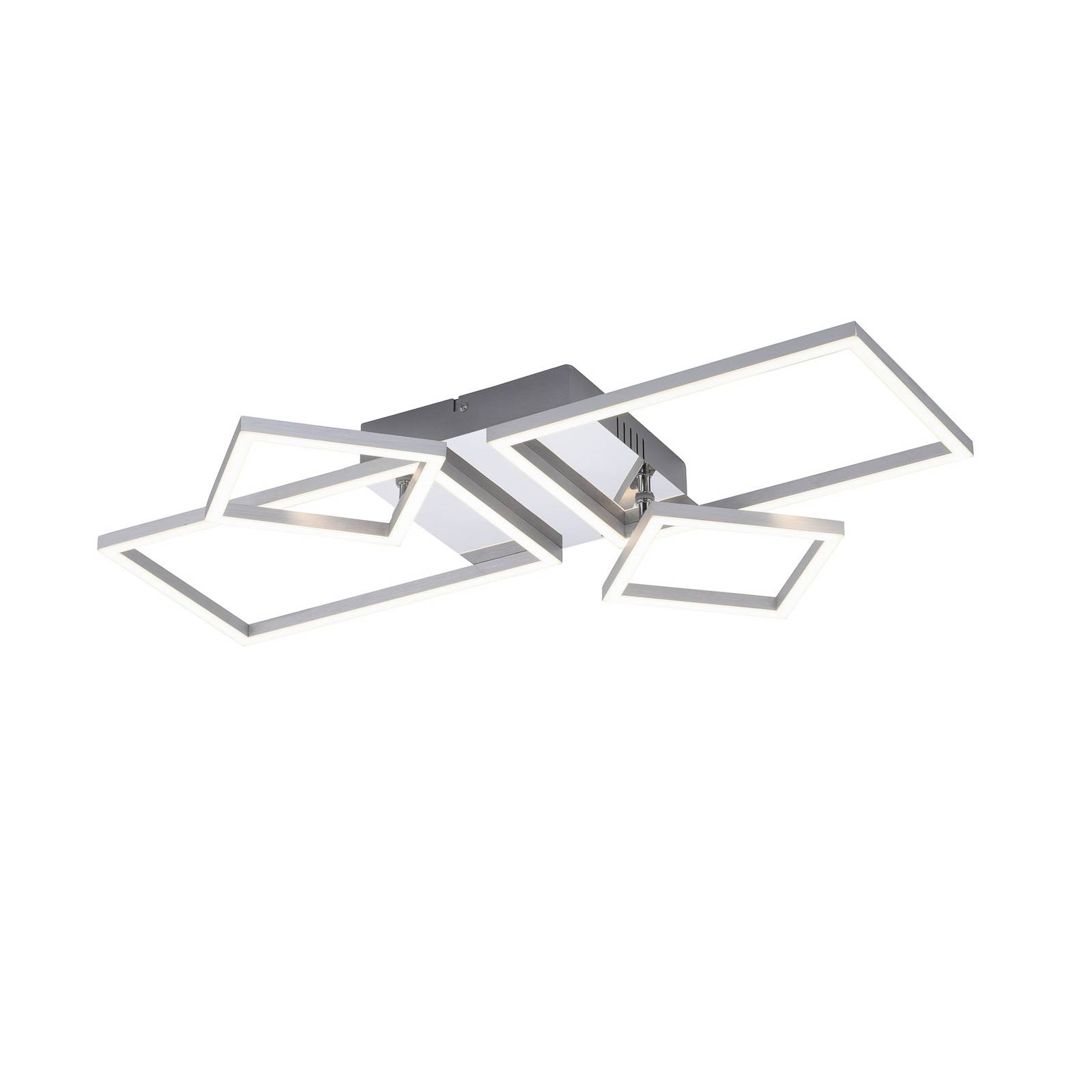 LED-Deckenleuchte Iven, stahl, 32,4x30cm