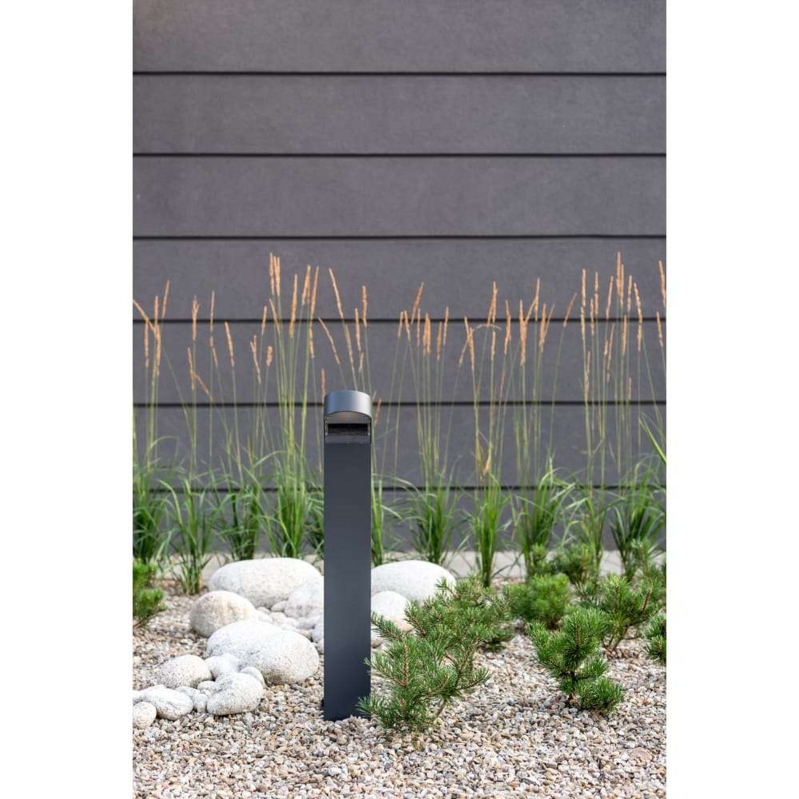 Molde LED Lampadare Exterior w/Suport de Ancorare Graphite - Norlys