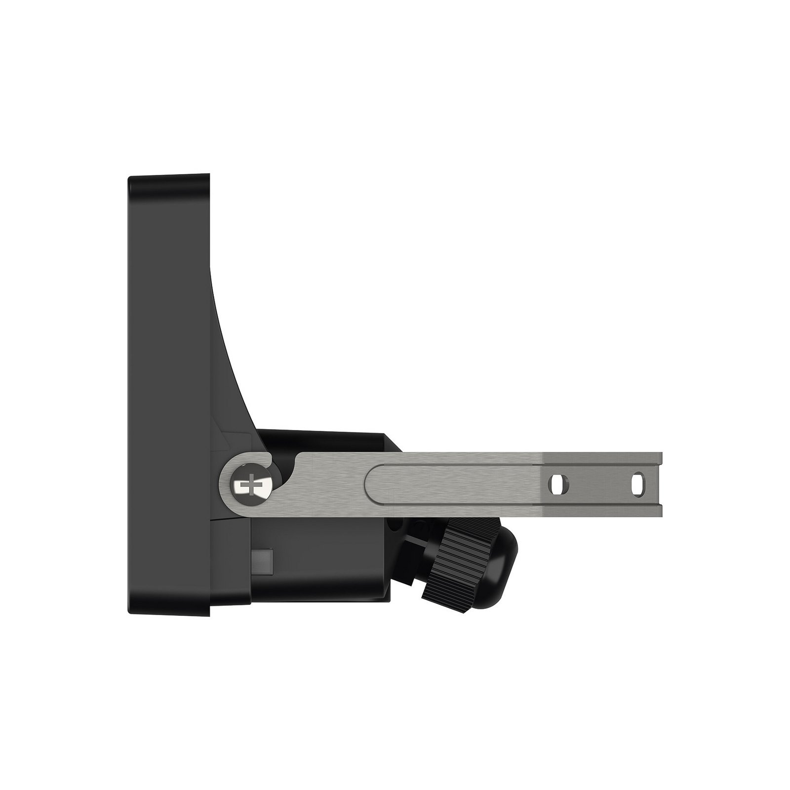 Theben LED vonkajší stenový reflektor theLeda B20 dual, čierny, IP65