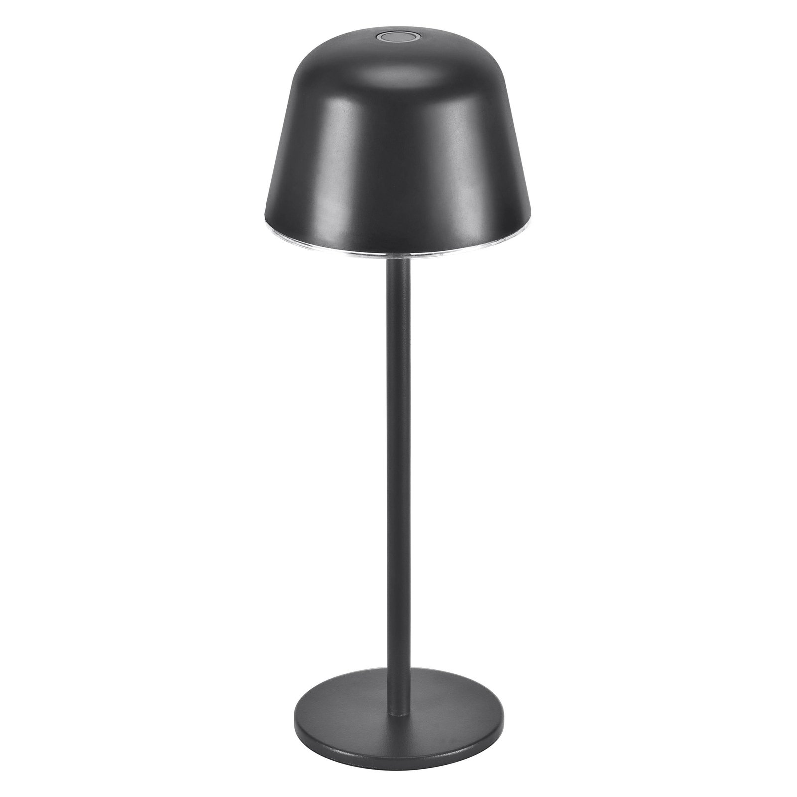 LEDVANCE Style Stan Lámpara de mesa LED recargable, CCT, gris oscuro