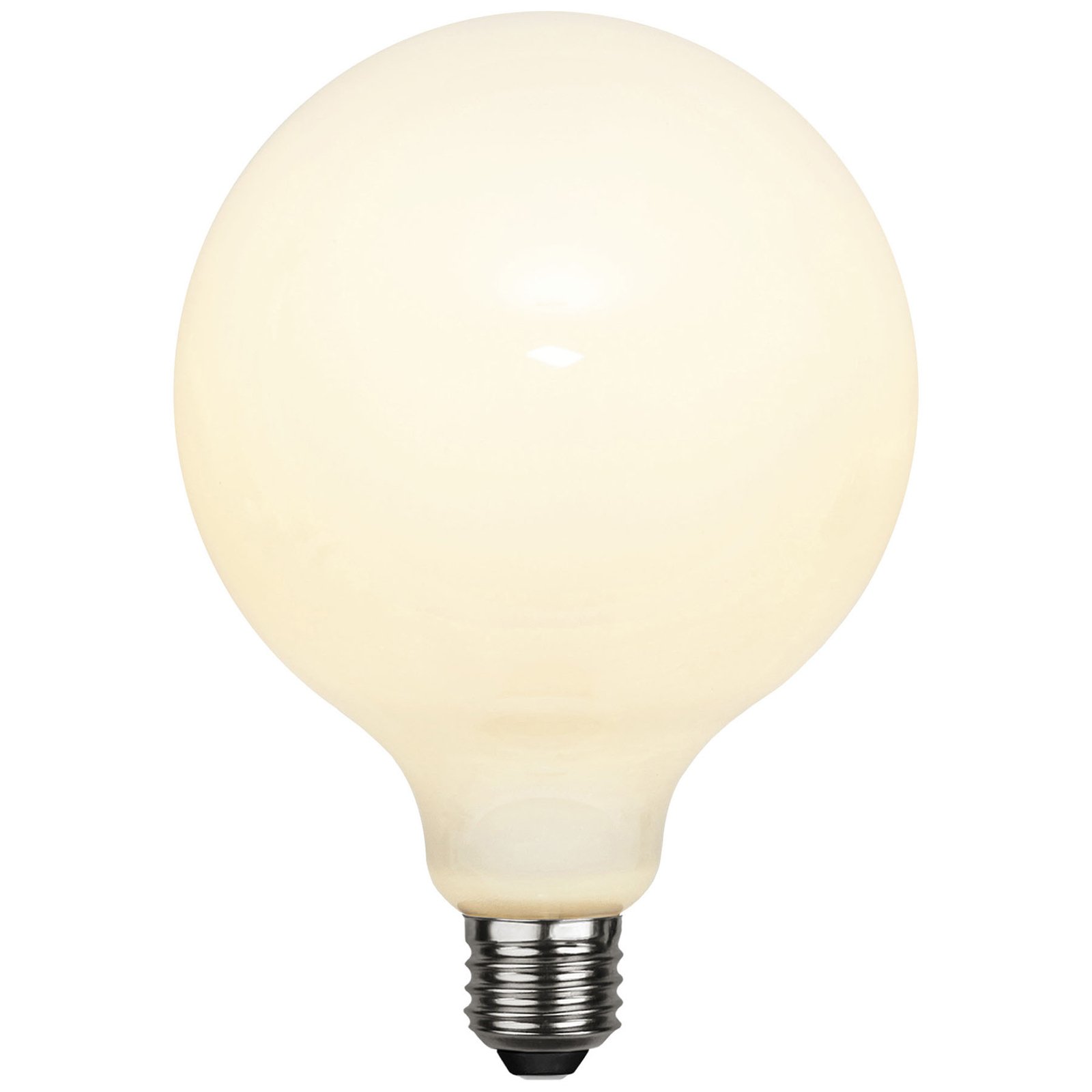 LED-Globelampe E27 G125 7,5W 3-step-dim, opal