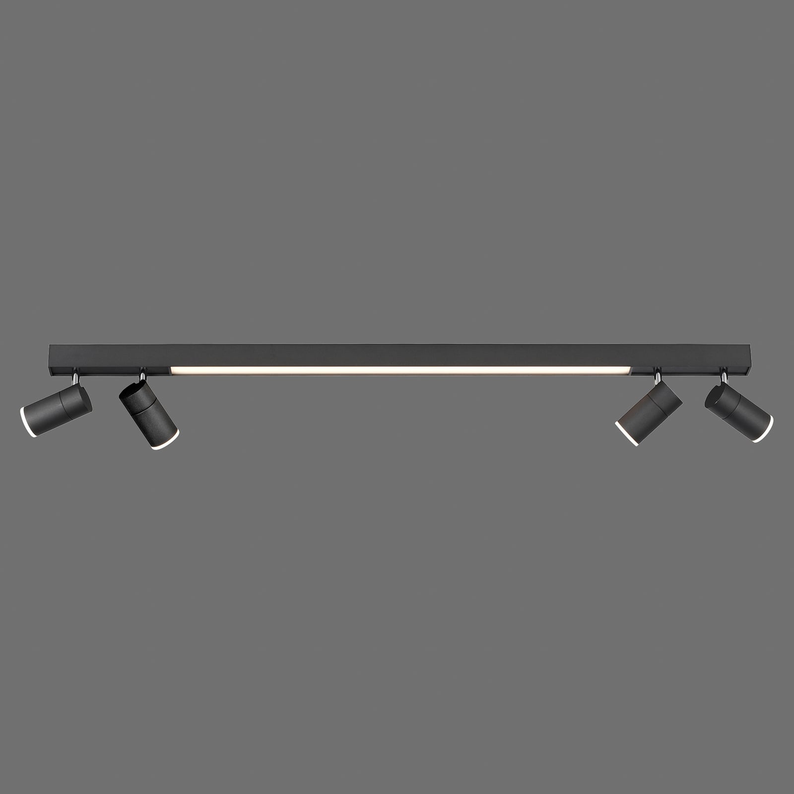 Lines Spot LED-Deckenlampe, 120 cm, graphite - PURE