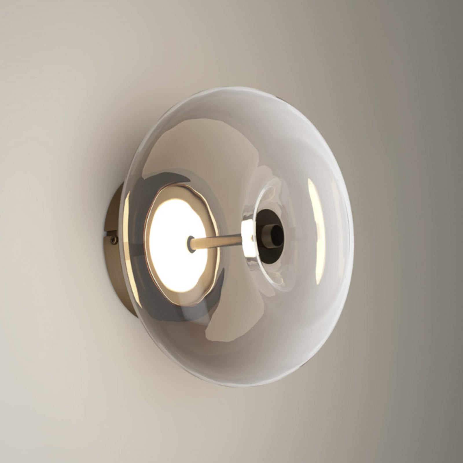 Plafón LED OPTICA 1 de EGLO, bronce/marrón, Ø 25 cm, CCT Plafón LED OPTICA 1 de EGLO, bronce/marrón, Ø 25 cm, CCT