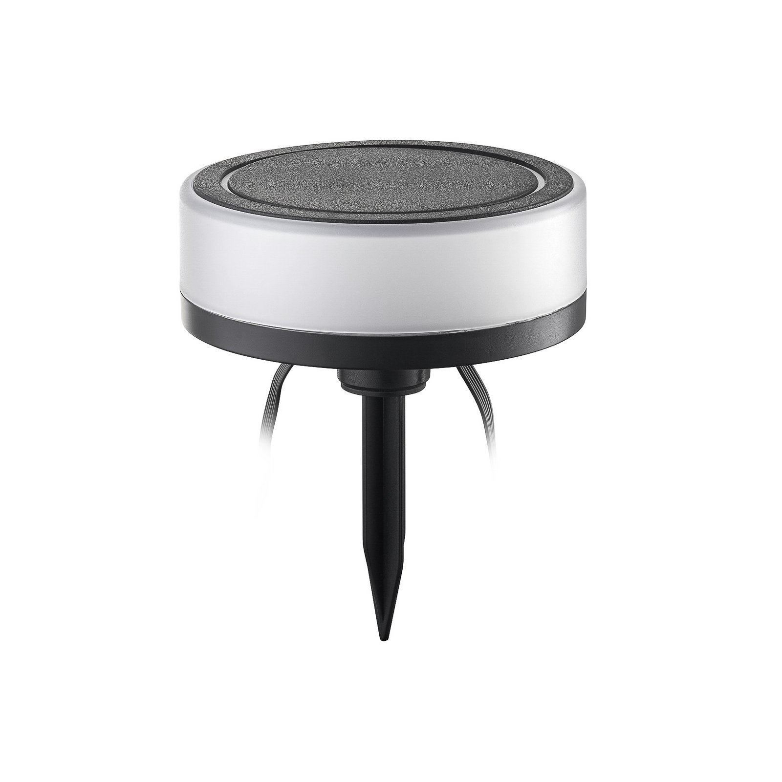 Kyren LED Smart Candeeiro de jardim 3 pcs. Preto/Opala - Lindby