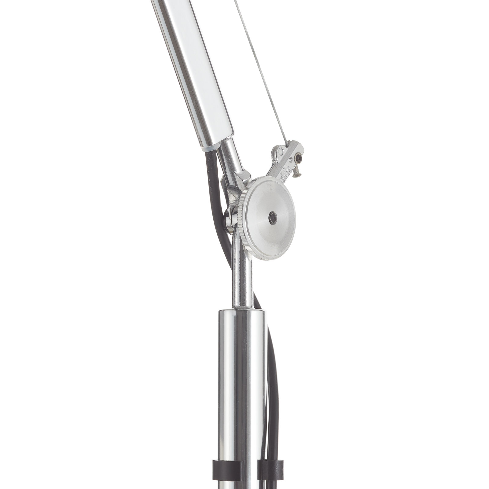 Artemide Tolomeo Mega - Подова лампа със сатенен абажур