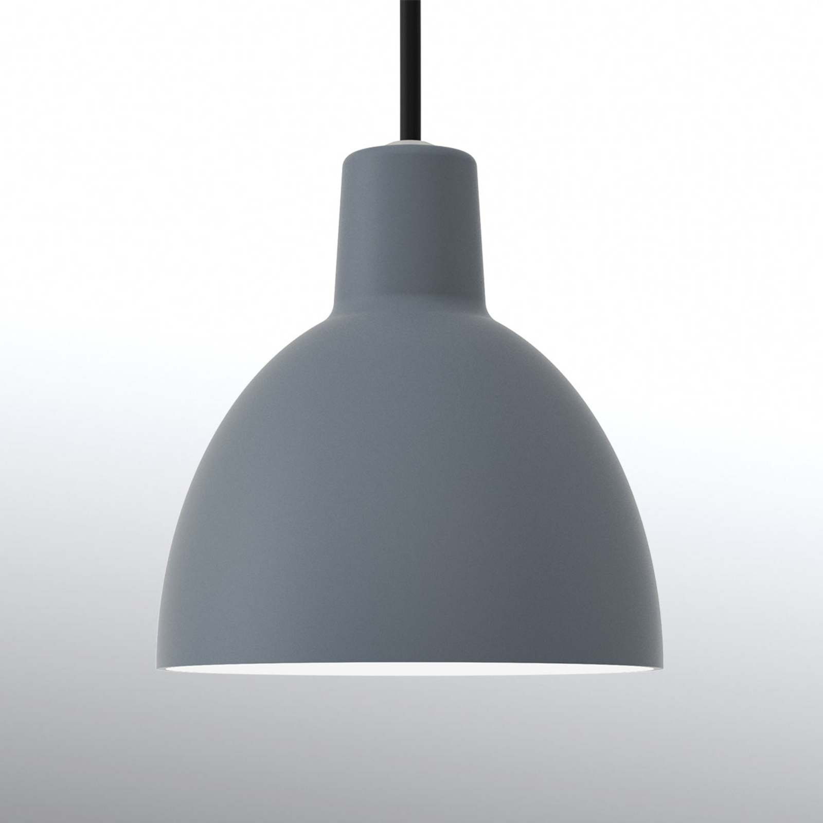 Louis Poulsen Toldbod 120, suspension bleu-gris