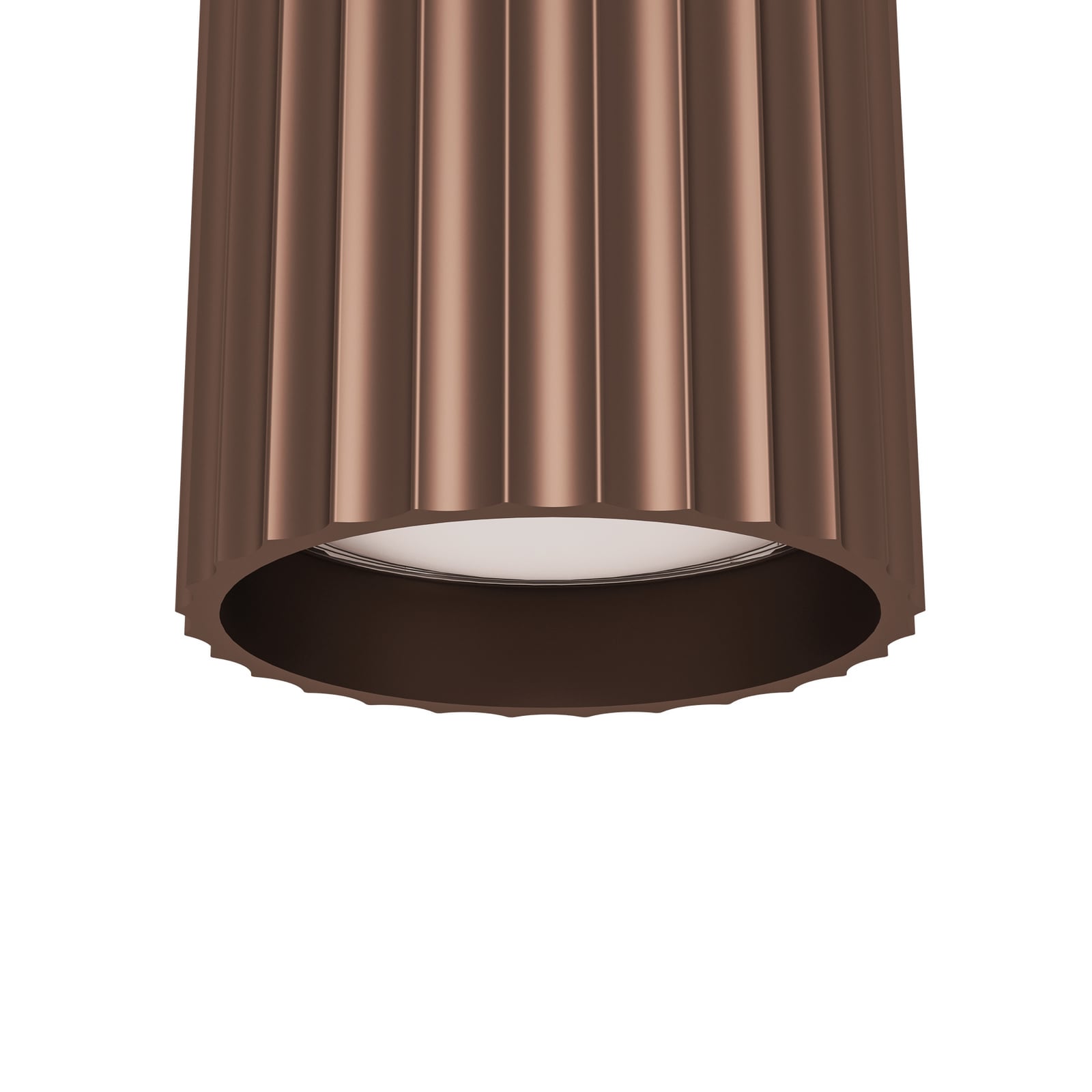 Væglampe Portillo, bronze, højde 20 cm, 2 lyskilder, Metal, GU10