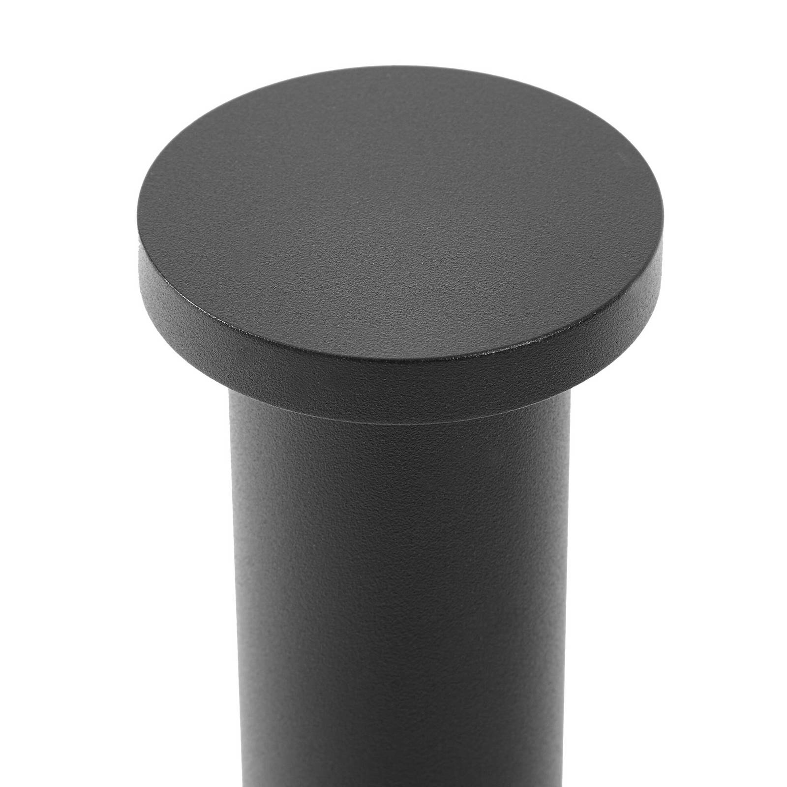 Lindby słupek oświetleniowy LED Cirel, wysokość 65 cm, czarny, IP65