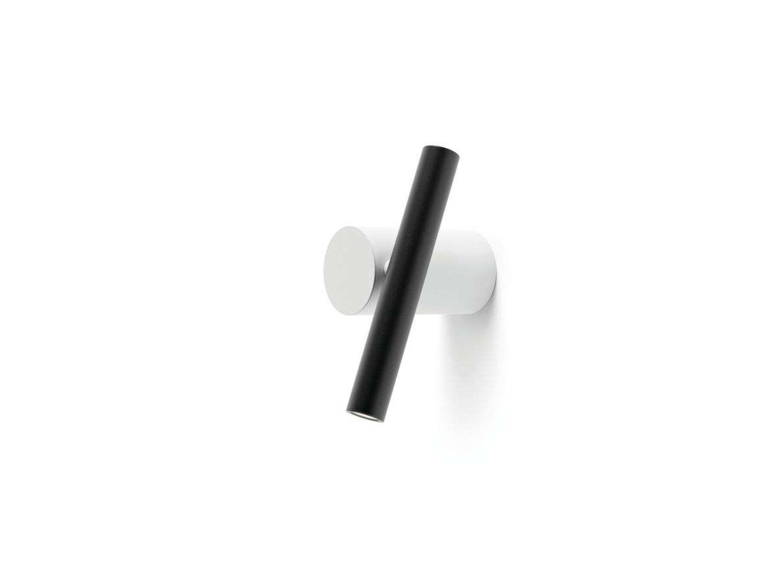 Doi Aplique de Pared 2700K White/Black - Luceplan