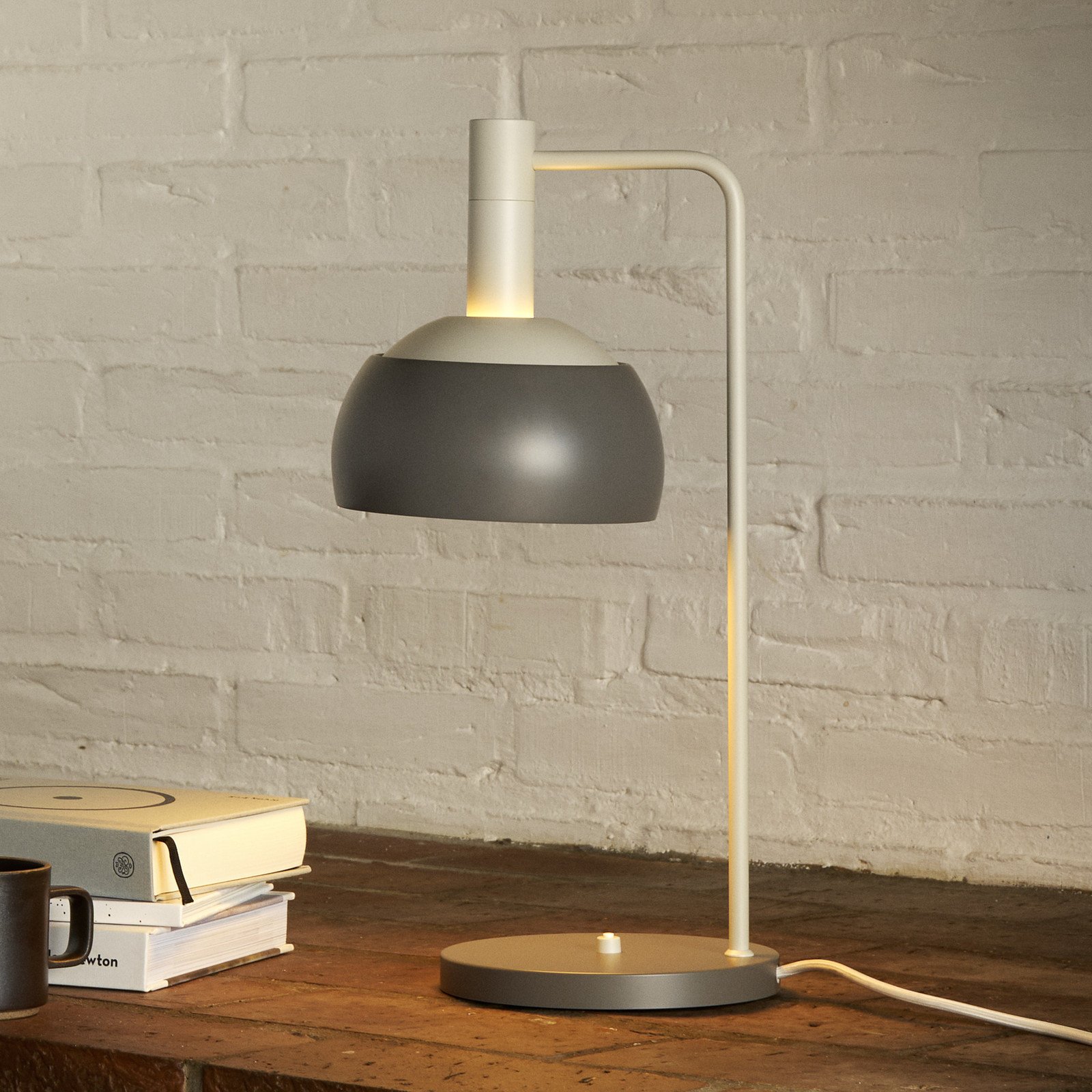 Louis Poulsen Lampă de masă FJ Elements gri 45 cm E14 - Camera de zi / sufragerie - Modern - Aluminiu