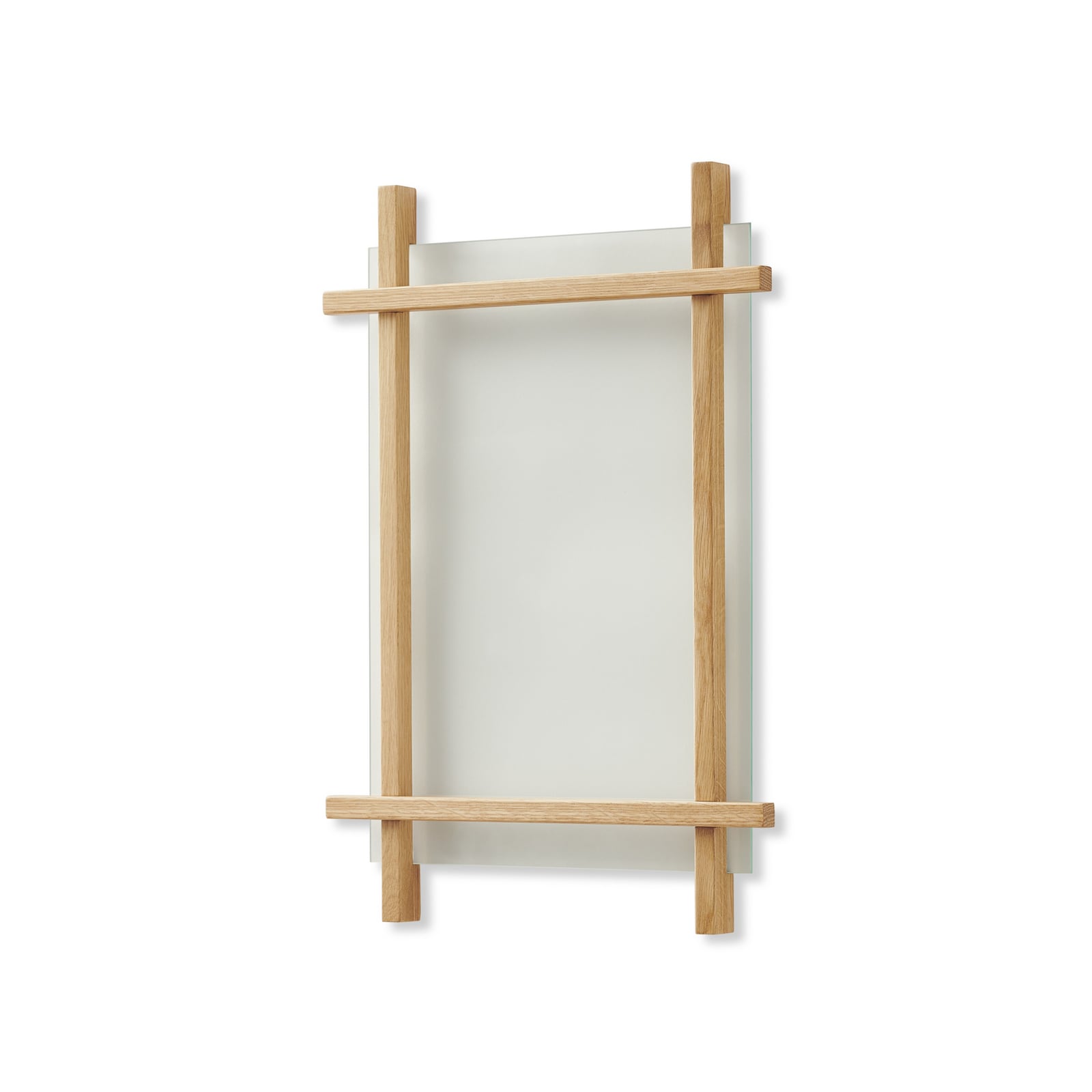 Marco Daiku, 42 cm x 30 cm, madera de roble/cristal - GEJST