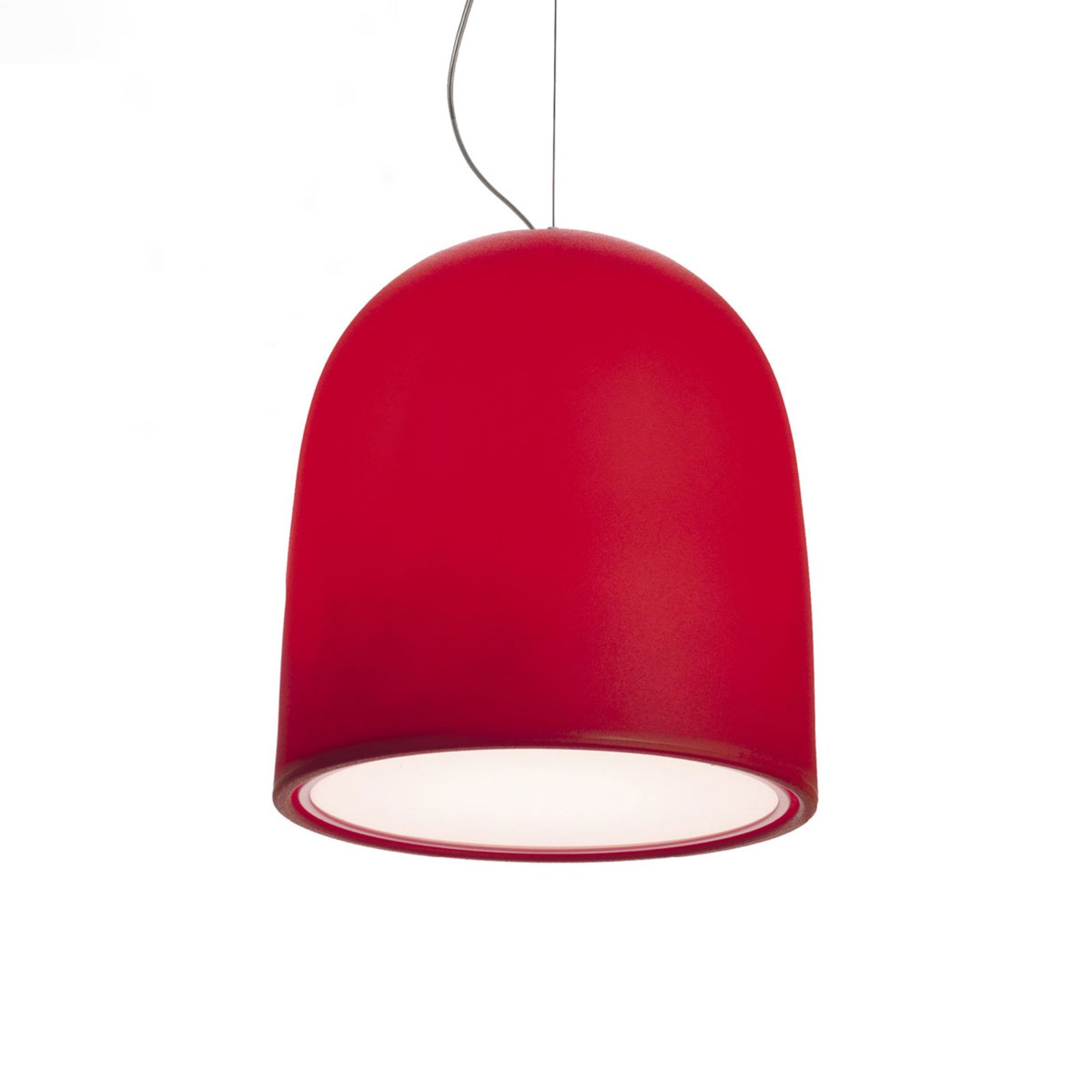 Modo Luce Campanone függő lámpa Ø 33 cm piros