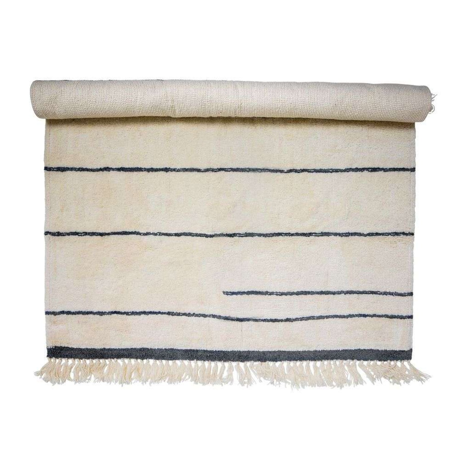 Antonella Rug Nature/Wool - Bloomingville