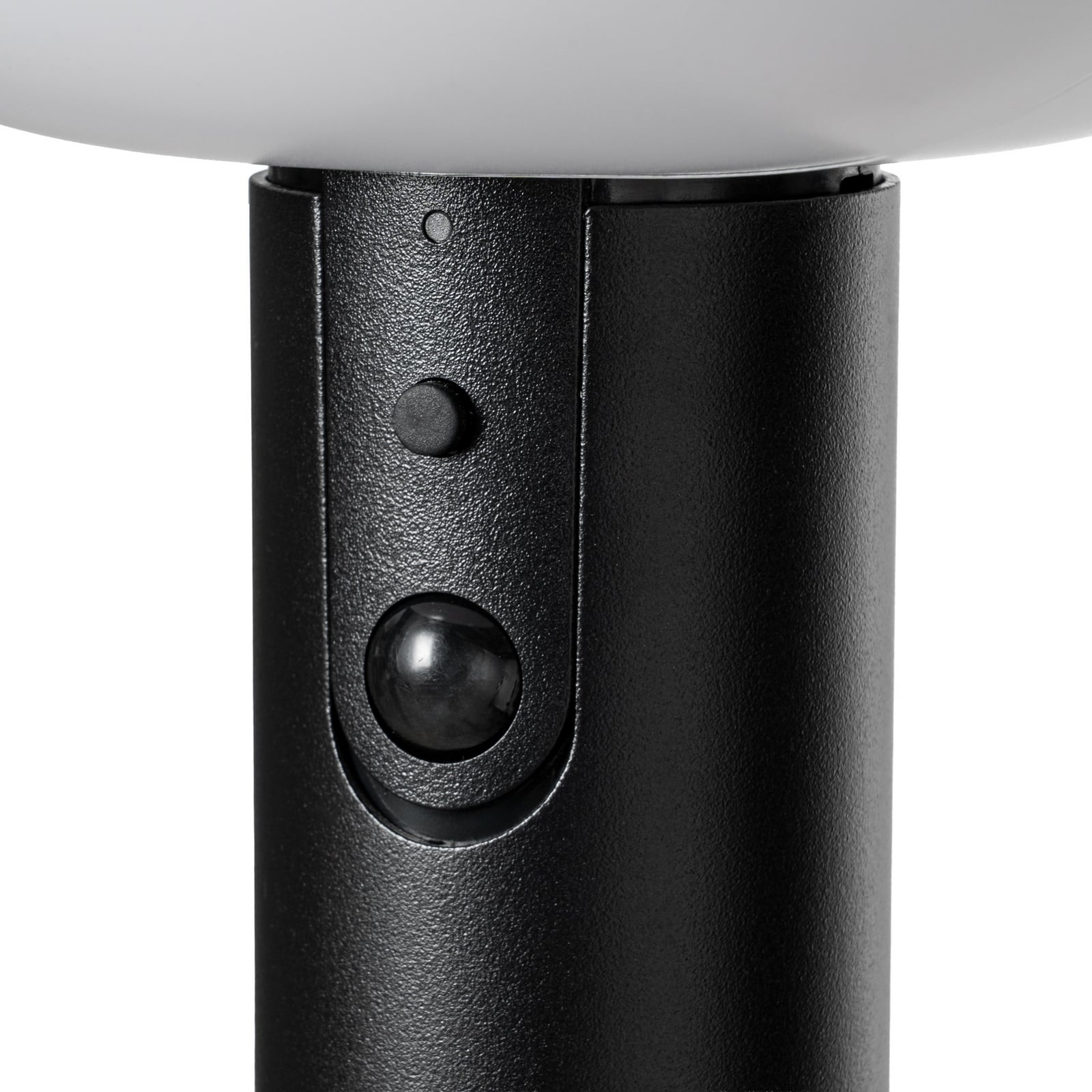 Lindby LED-Solarwegeleuchte Obintu, schwarz, 63 cm, Sensor Lindby LED-Solarwegeleuchte Obintu, schwarz, 63 cm, Sensor