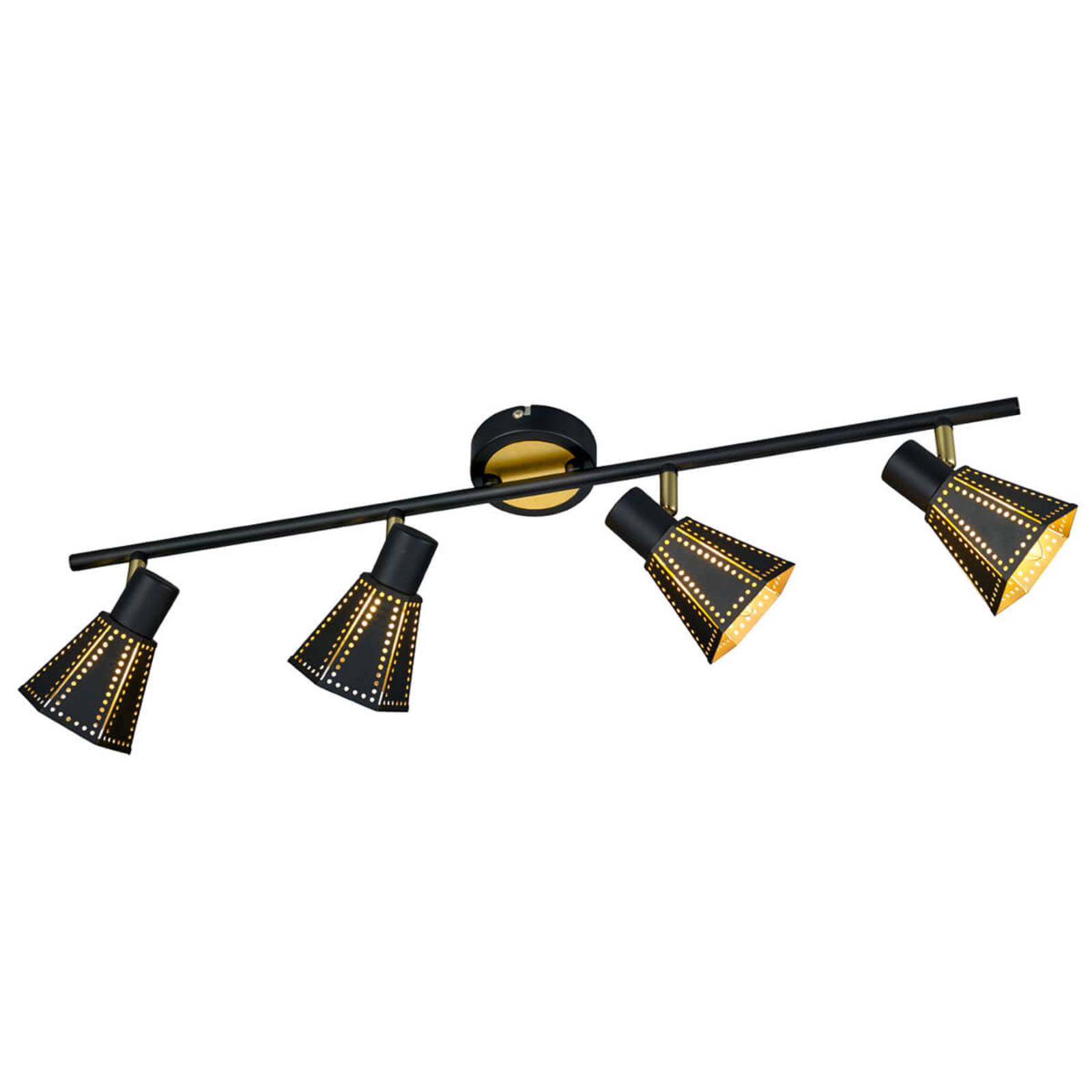 Trendy plafondlamp Houston, 4-lamps