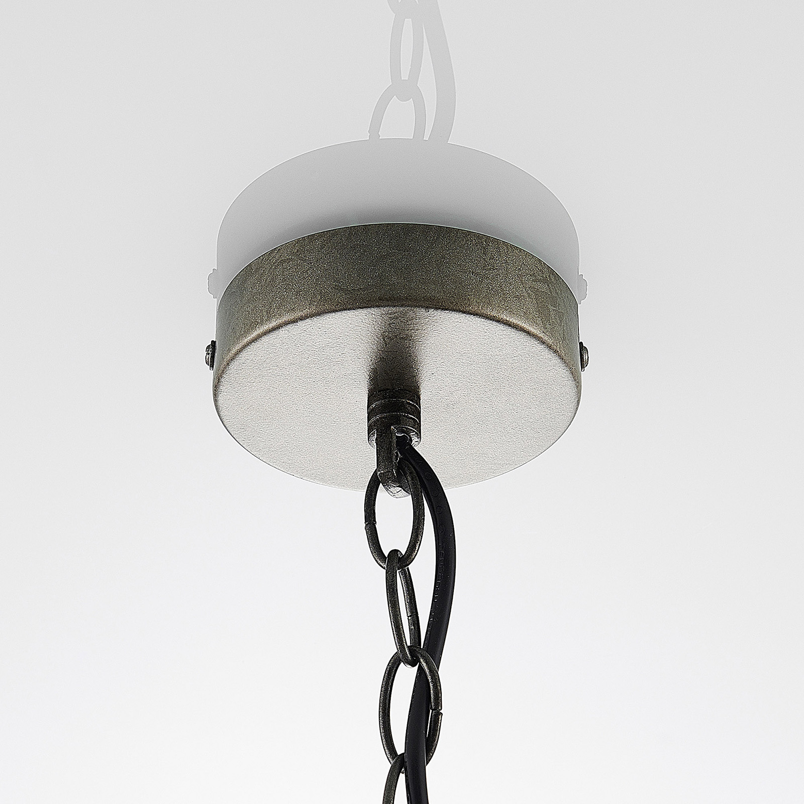 Lindby Holgar hanglamp met metalen kap, 1-lamp