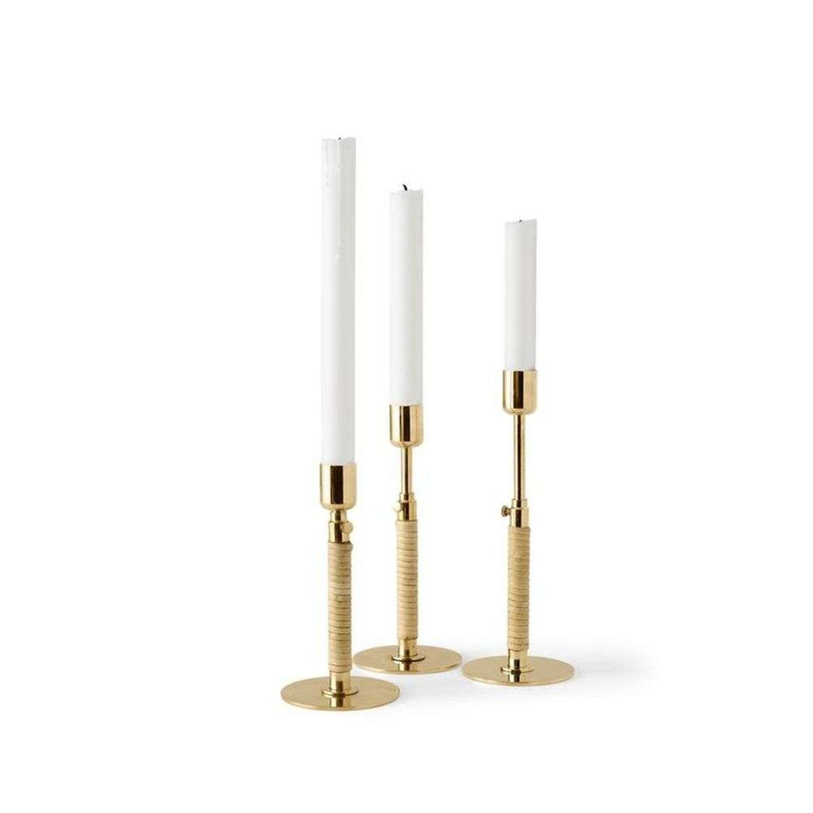 Duca Suport pentru Lumânări Polished Brass - Audo Copenhagen