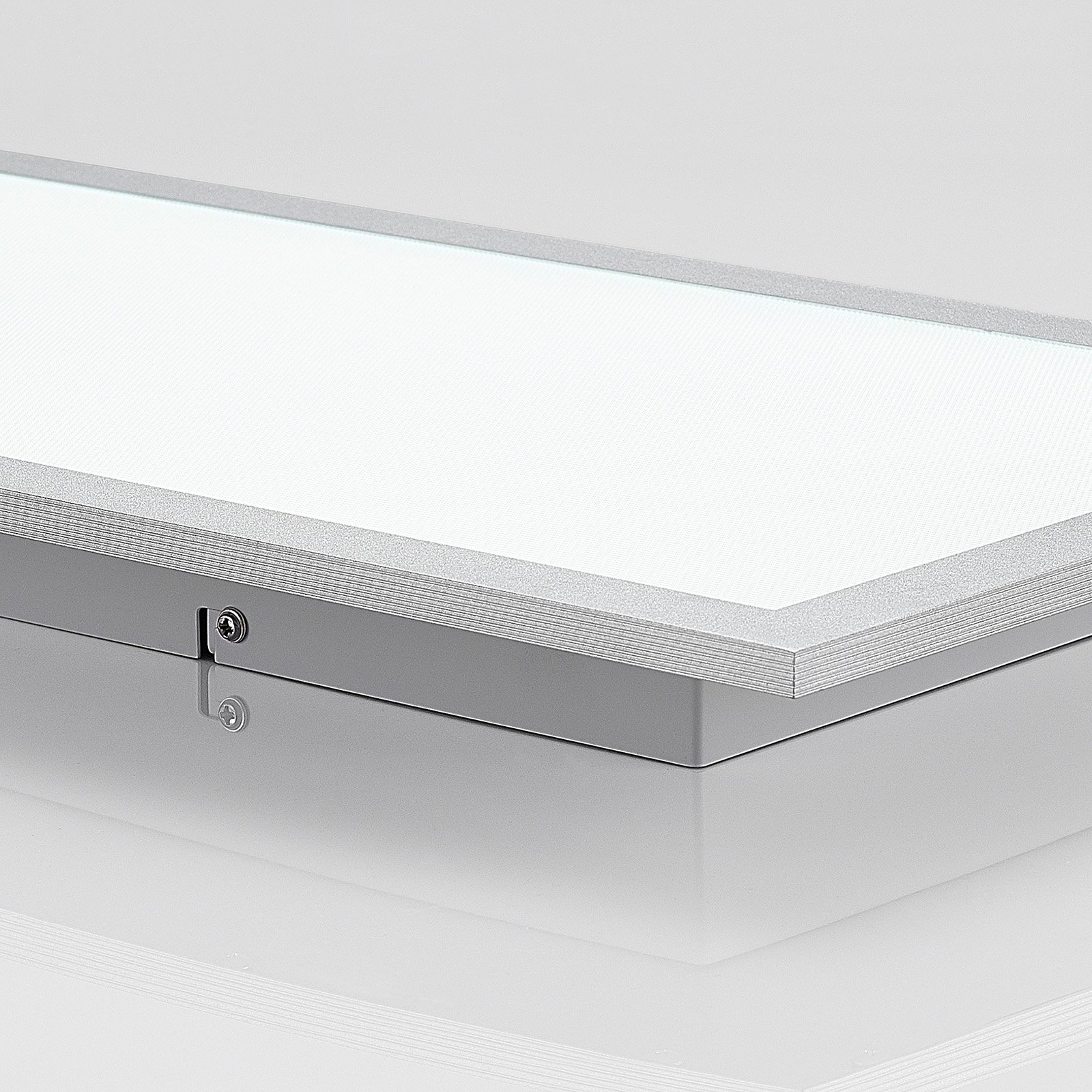 Arcchio LED-Panel Lyndra, 80 cm, weiß, Alu, dimmbar, CCT