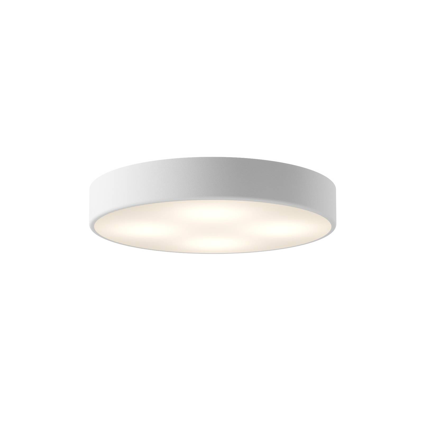 Lampa sufitowa Cleo, Ø 50 cm, IP20, biały, metal, E27