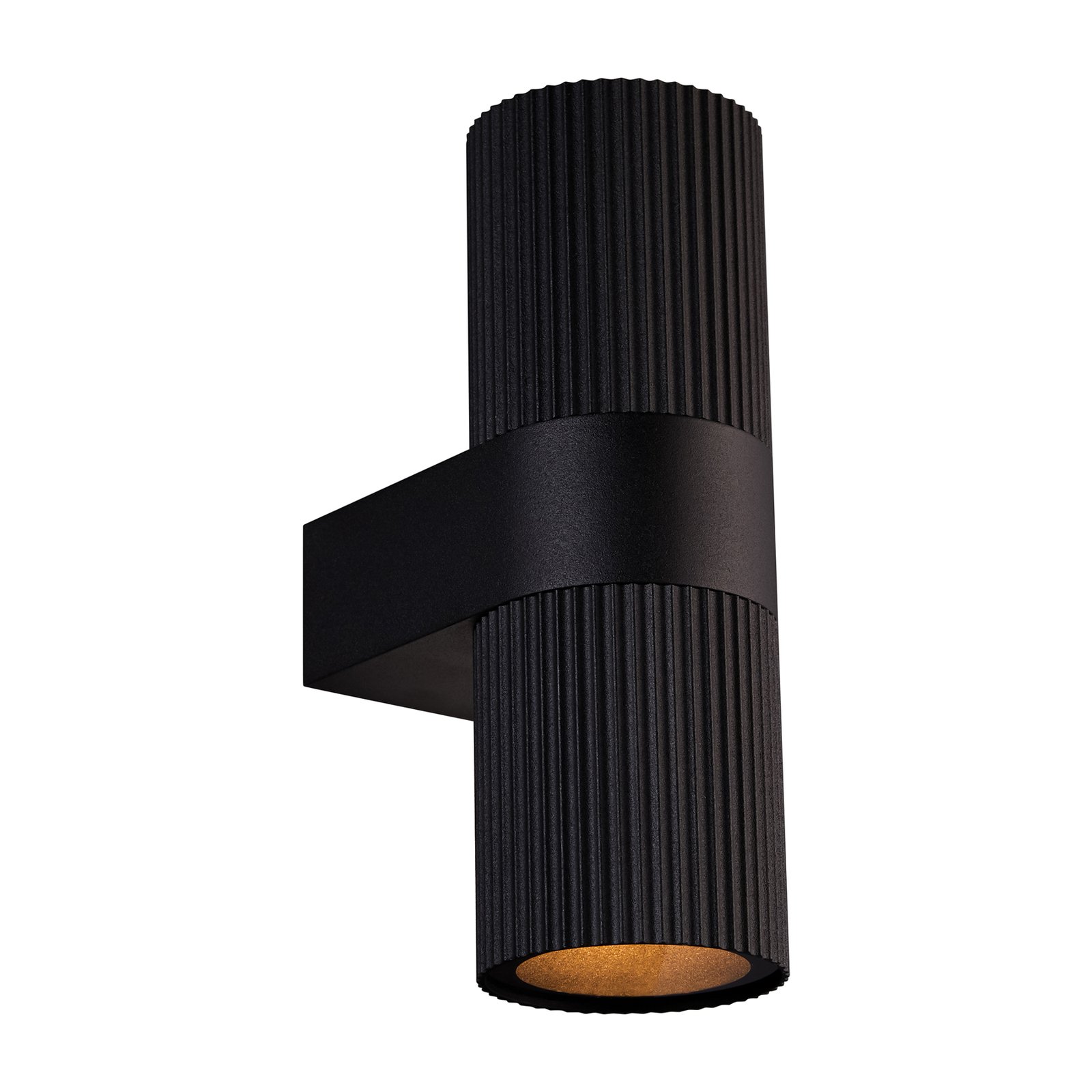 Kyklop Ripple Außen Wandleuchte Black - Nordlux