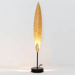 Lampada da tavolo Penna oro altezza 51 cm