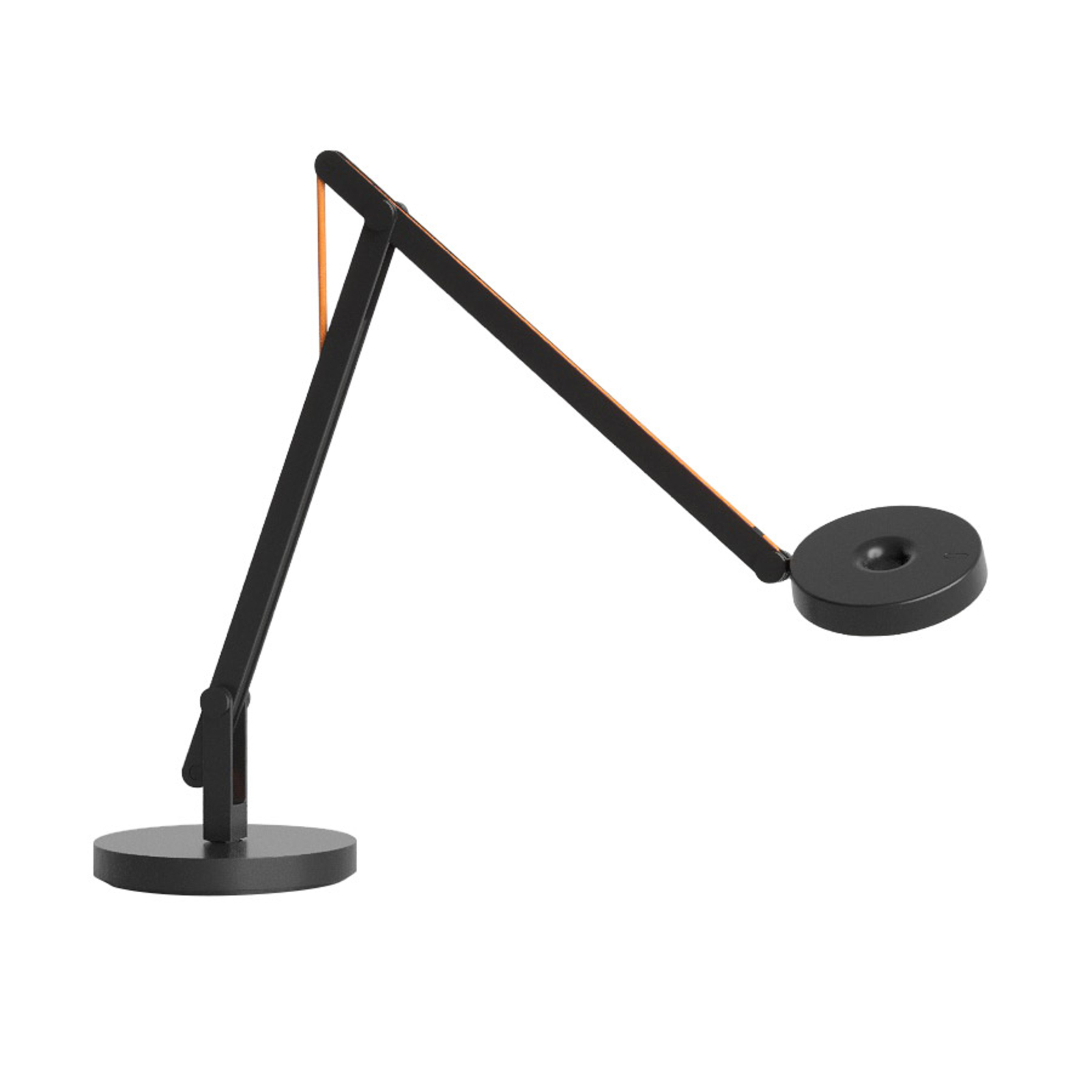 Rotaliana String T1 Mini-pöytälamppu musta-oranssi
