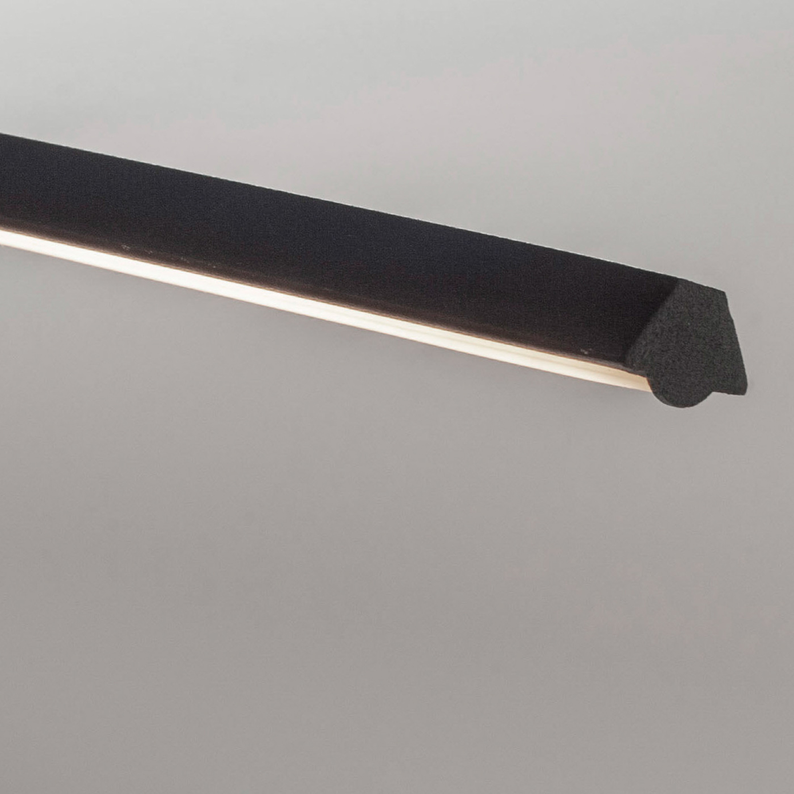 LED hanglamp Kitesurf, 2-lamps, zwart
