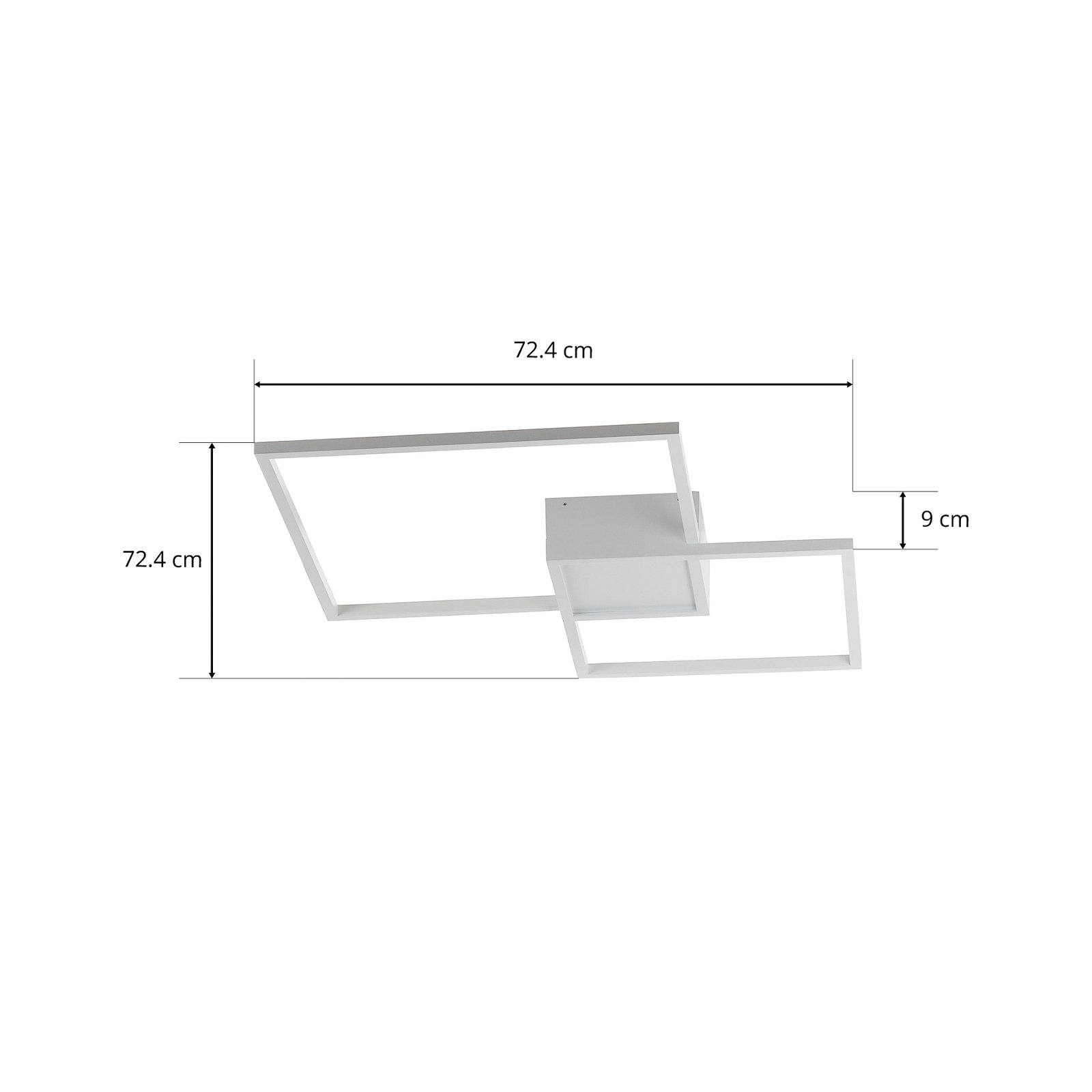 WEVER & DUCRÉ Venn 1.0 Tak 38W 2 700K vit