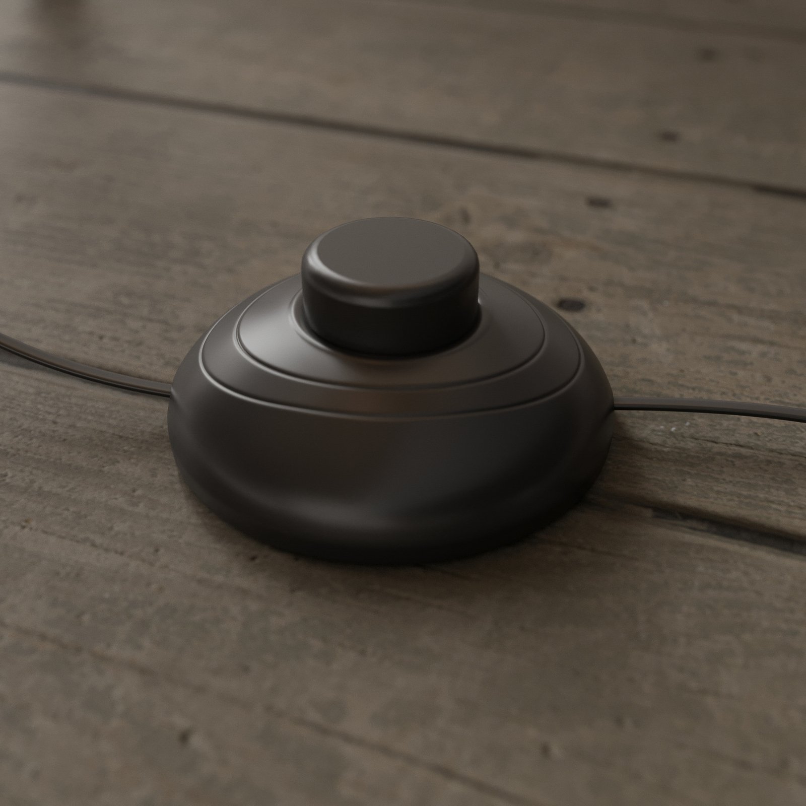 Lampe sur pied Clay Noir/Bois - Envostar
