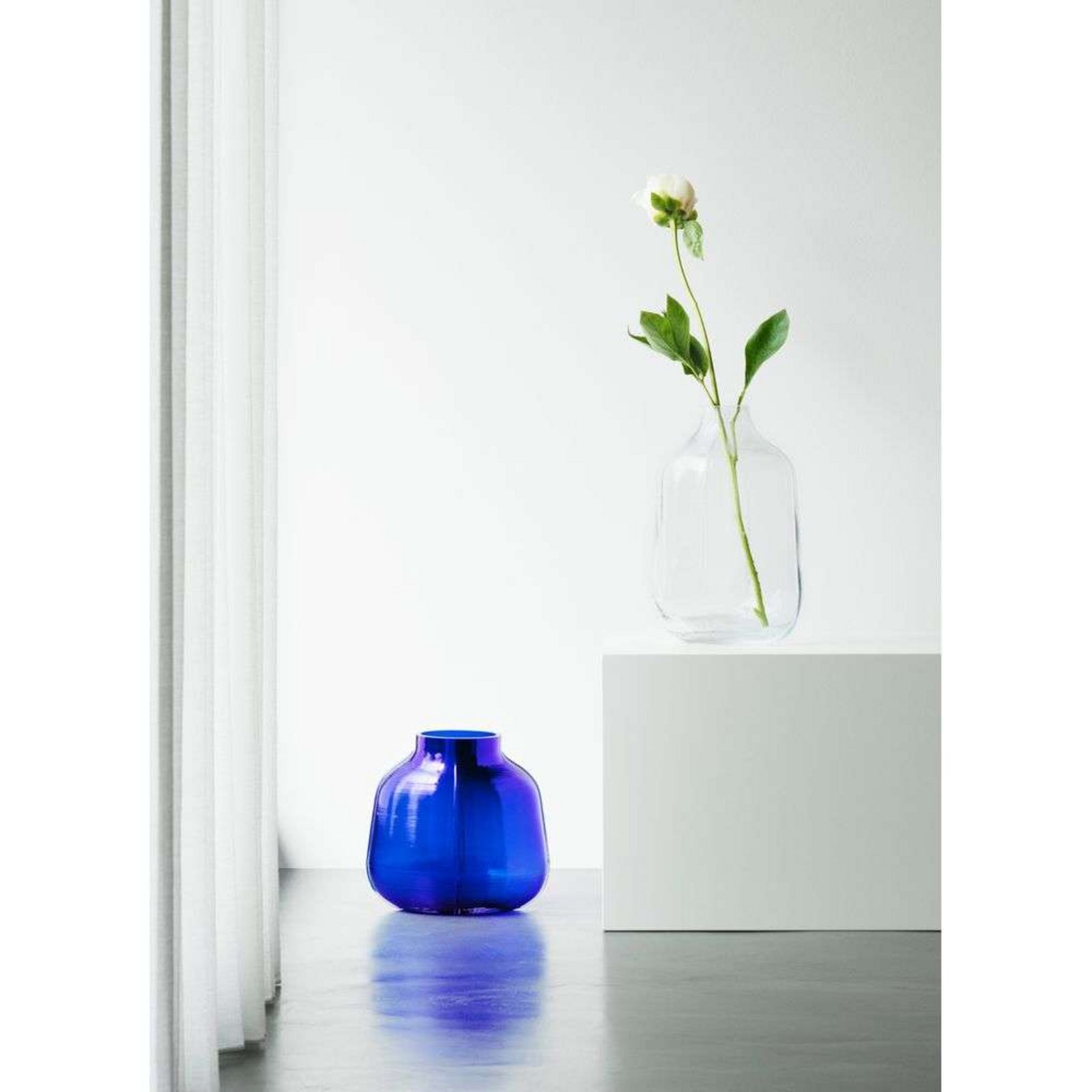 Step Vase H31 Clear - Normann Copenhagen