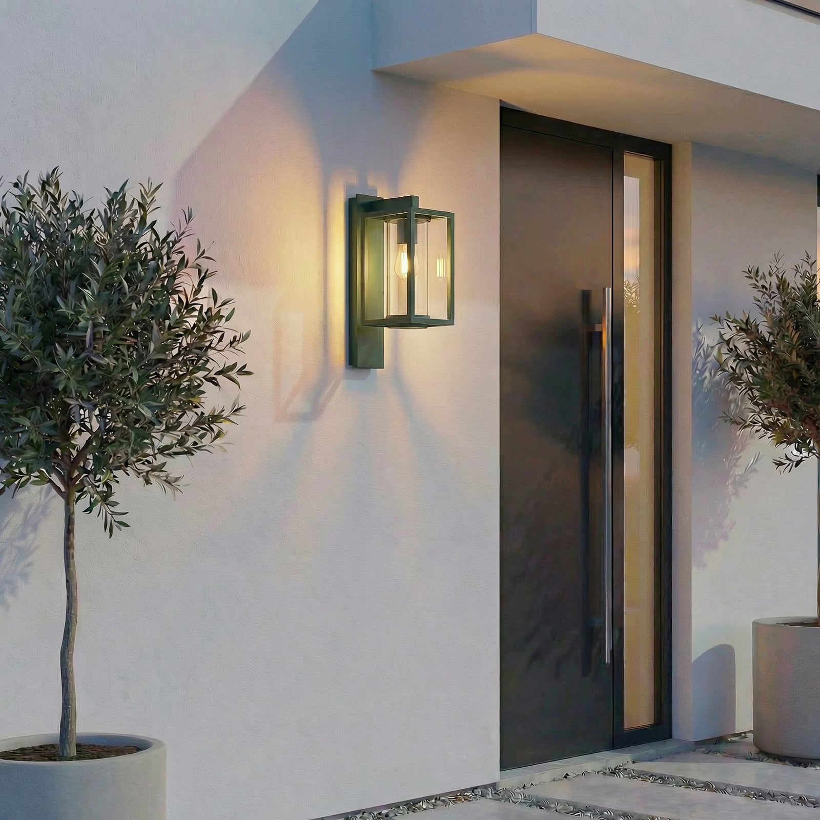 Ferda Hanging Outdoor Wall Light Darkness Green - Lucande