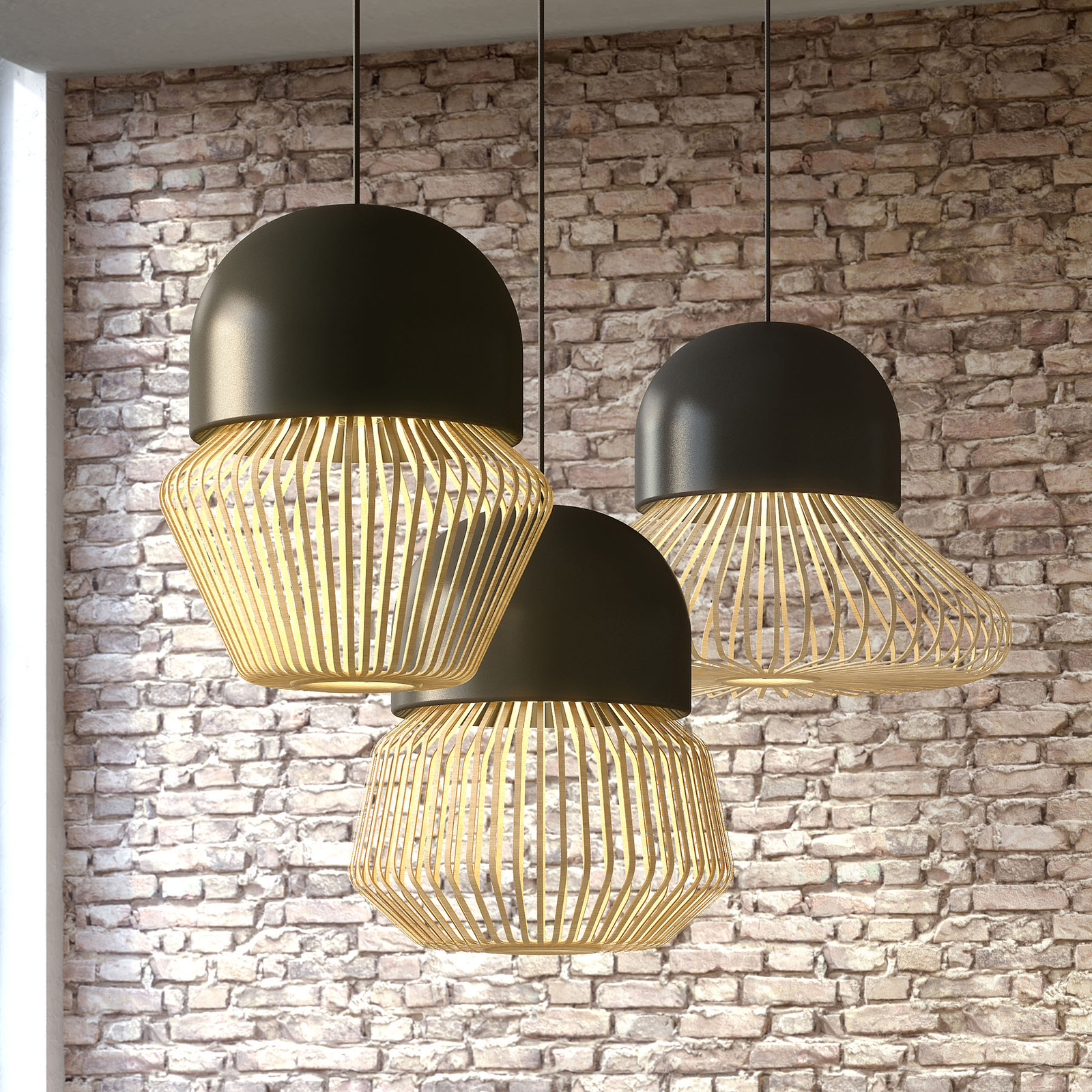 Anemos Suspension L Anthracite - Forestier