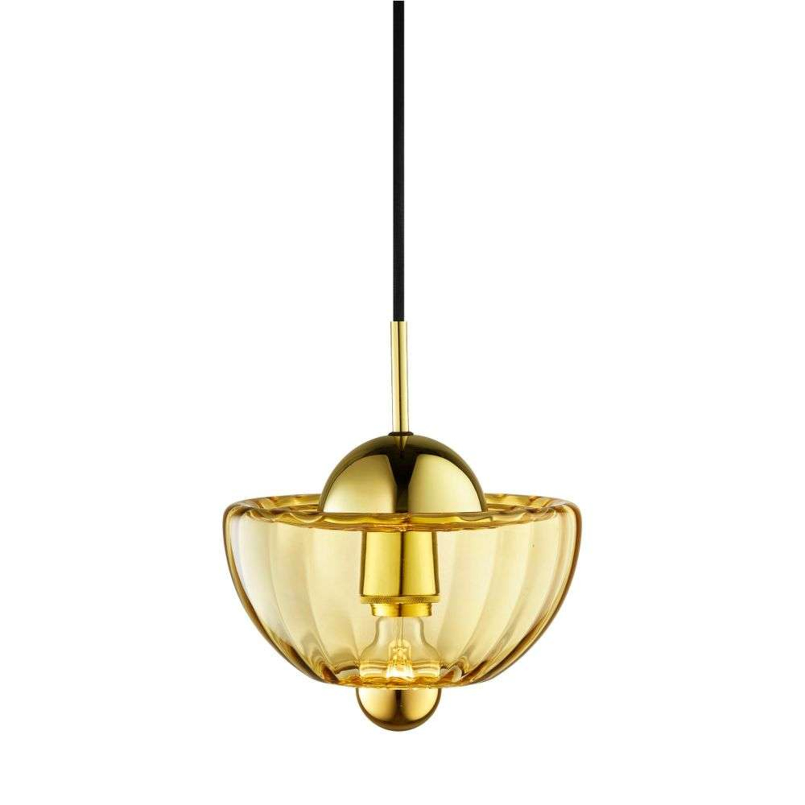 Lotus Taklampa Amber - Design By Us