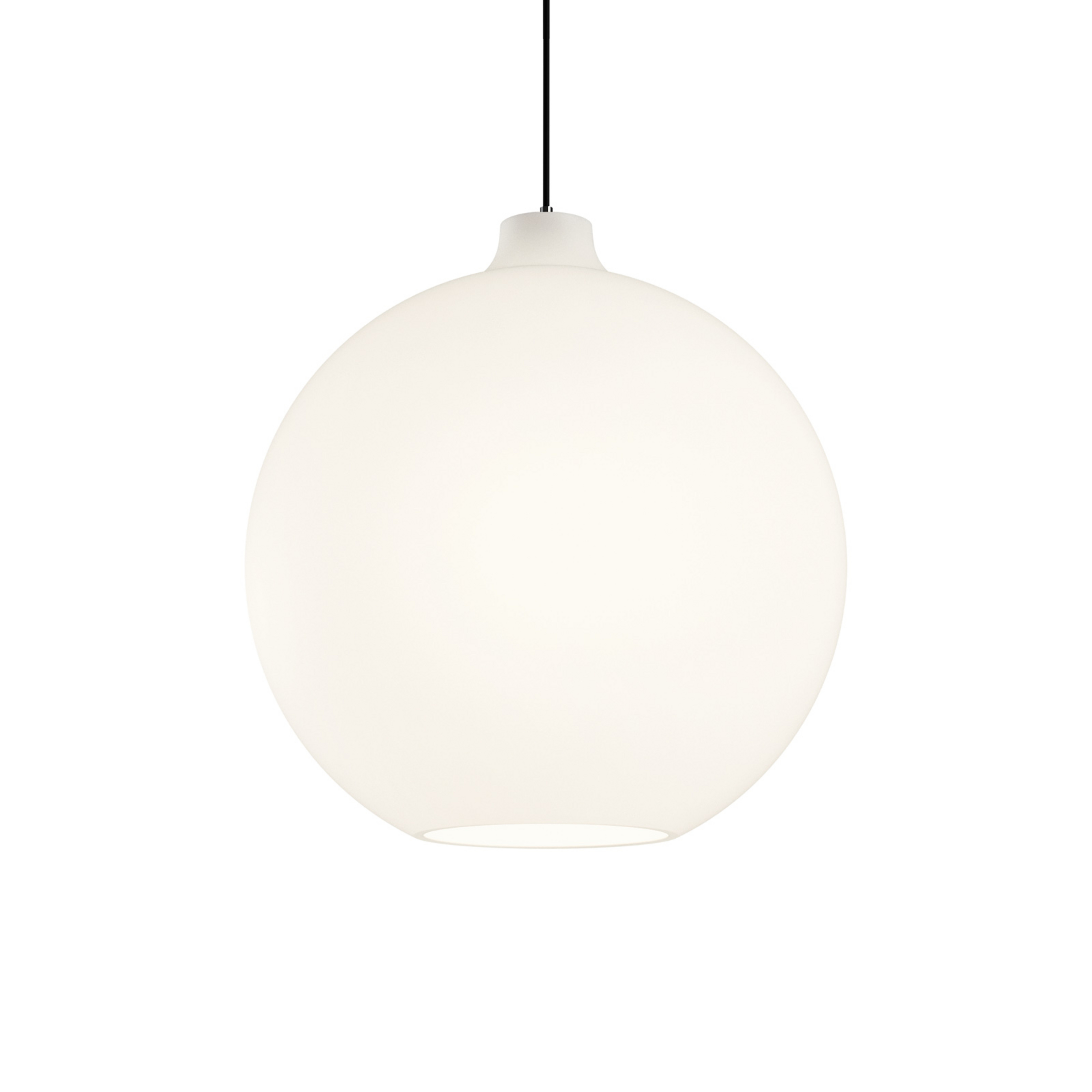 Louis Poulsen Wohlert Glas-Pendellampe Ø 40 cm