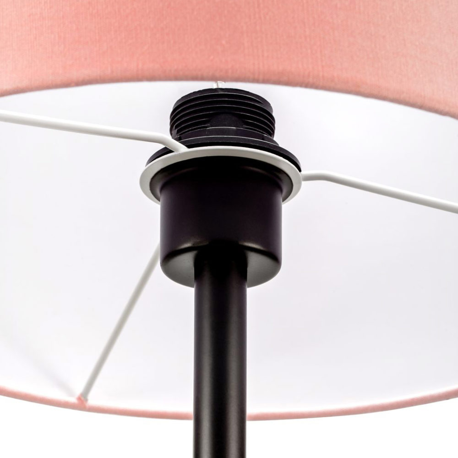 Pauleen Grand Reverie vloerlamp in roze/zwart