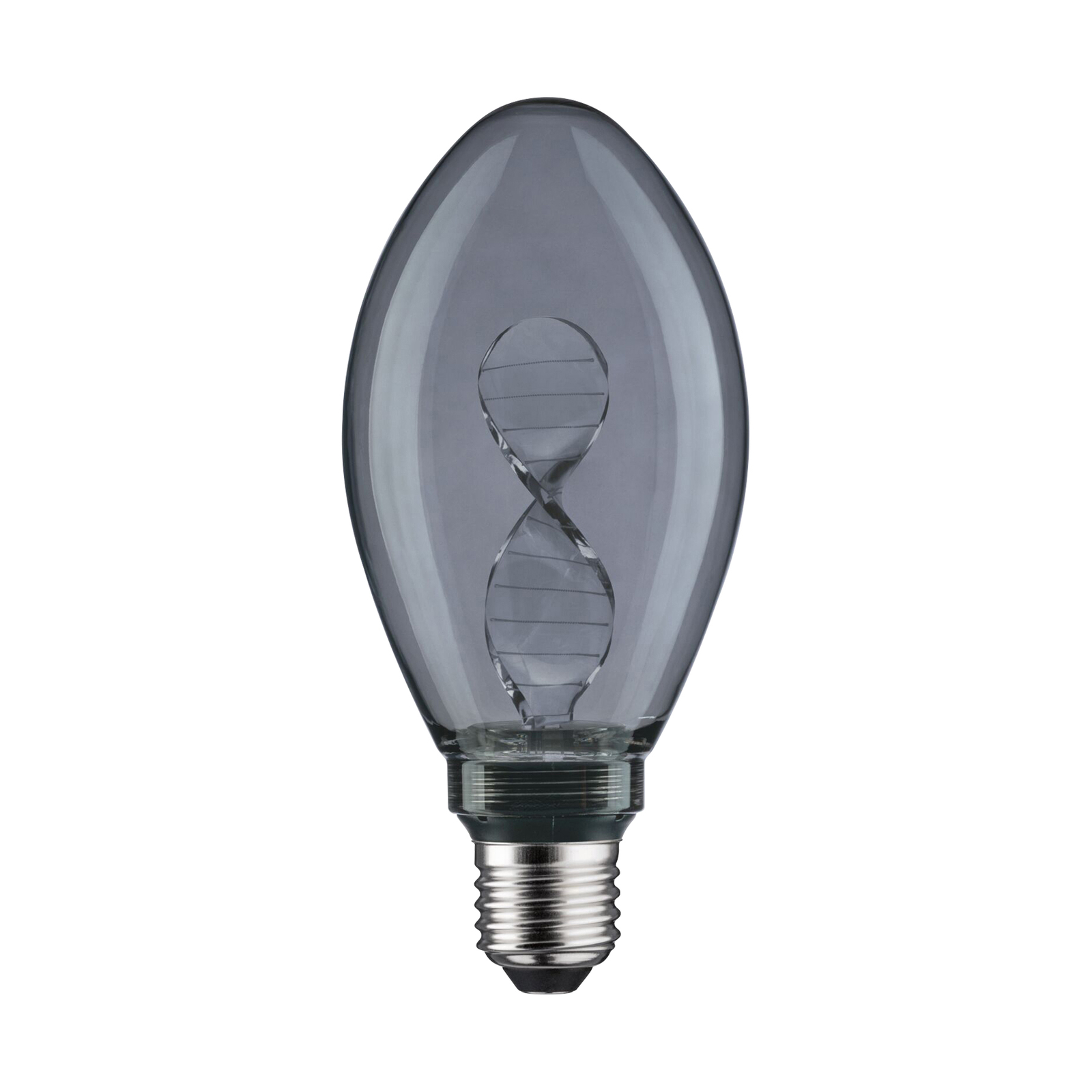 Paulmann LED-lampa E27 3,5 W Helix 1 800K rök