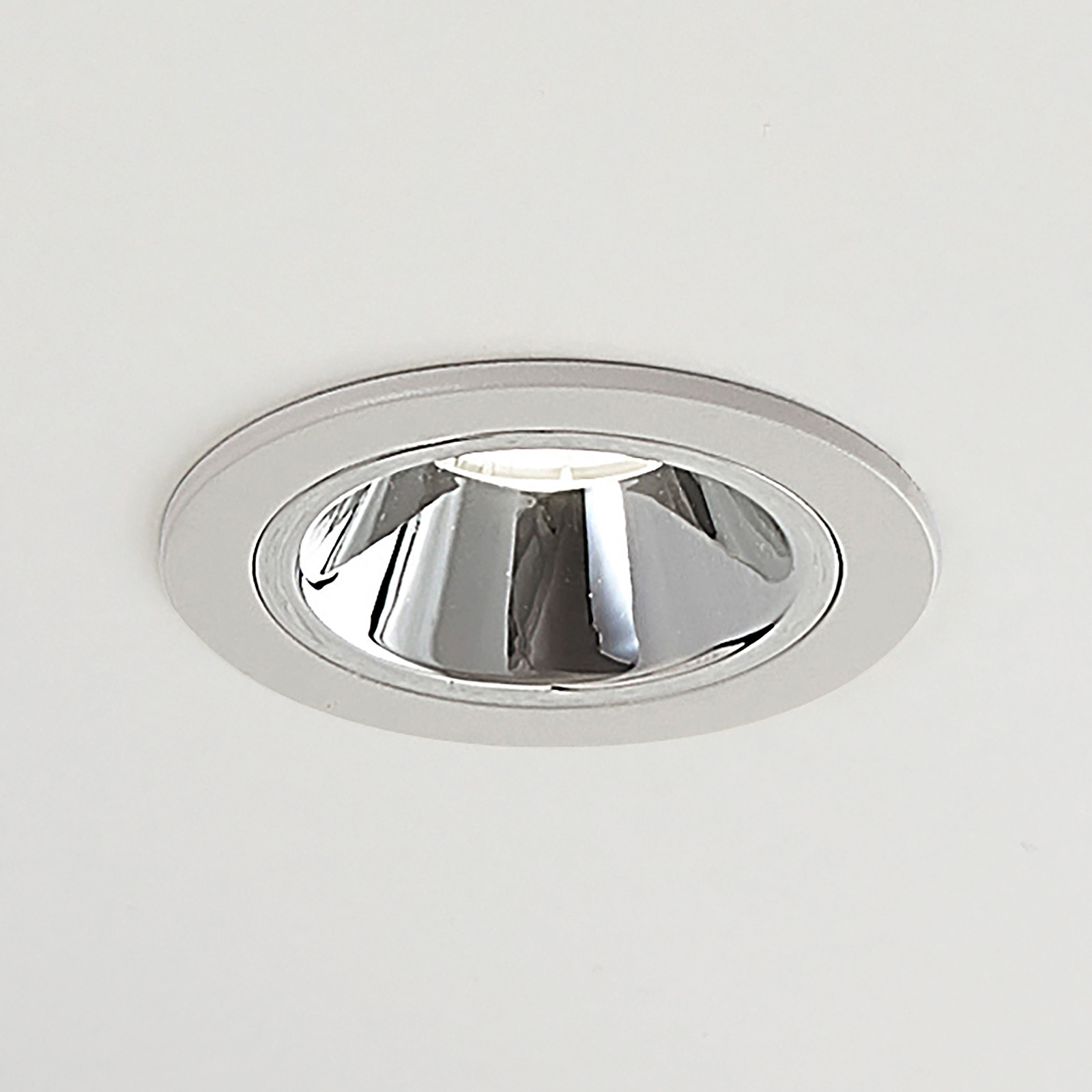 Arcchio Fedor LED spotlight 40° 4000 K 18 W, for Living / Dining Room, aluminium, steel, plastic, 18 W, energy efficiency: A+, H: 8 cm